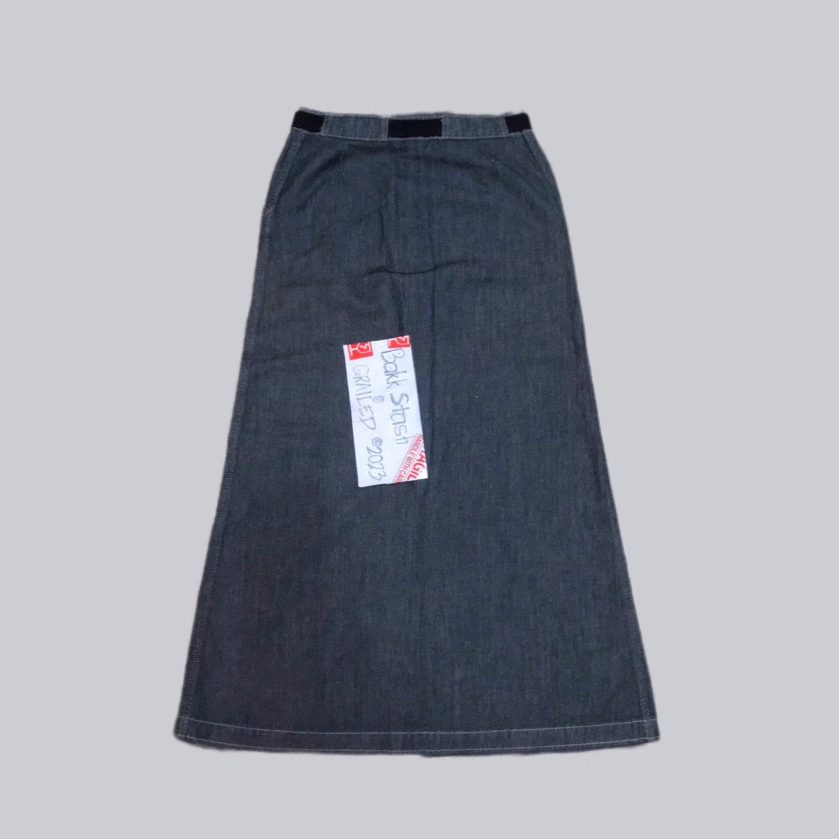 Hysteric Glamour Vintage Hysteric Glamour Denim Velcro Wrap Skirts Size 28" / US 6 / IT 42 - 12 Thumbnail
