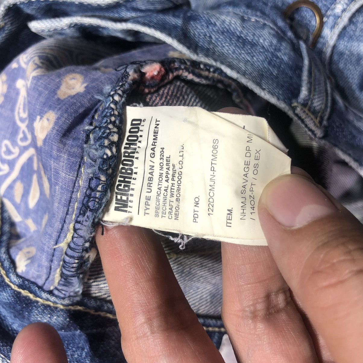 Mastermind Japan × Neighborhood Mastermind Japan x Neighborhood Denim selvedge pants Size US 32 / EU 48 - 15 Thumbnail