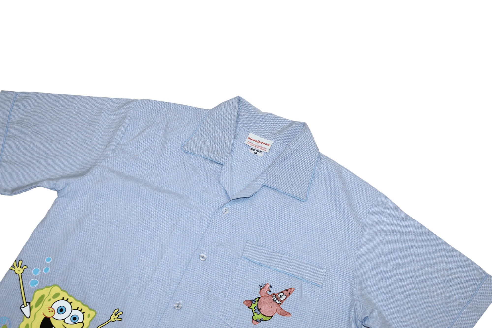 Cartoon Network Vintage SpongeBob S/S Casual Aloha Shirt Size US M / EU 48-50 / 2 - 3 Thumbnail