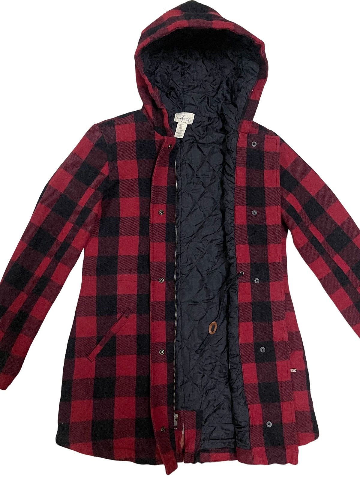 Levi's Levi’s Plaid Punk Inspired Hoodie Jacket Size S / US 4 / IT 40 - 6 Thumbnail