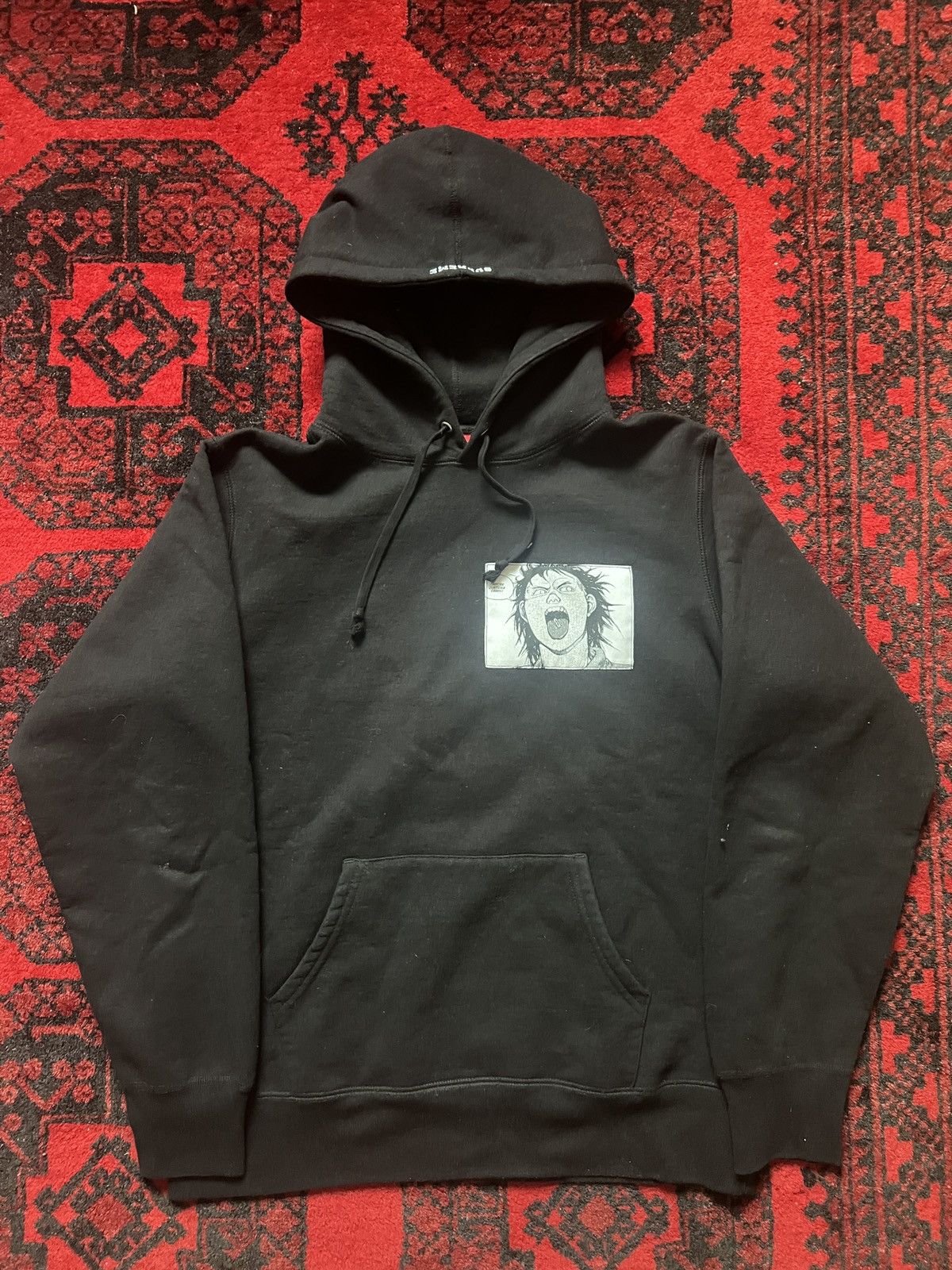 Supreme akira patches hoodie sale