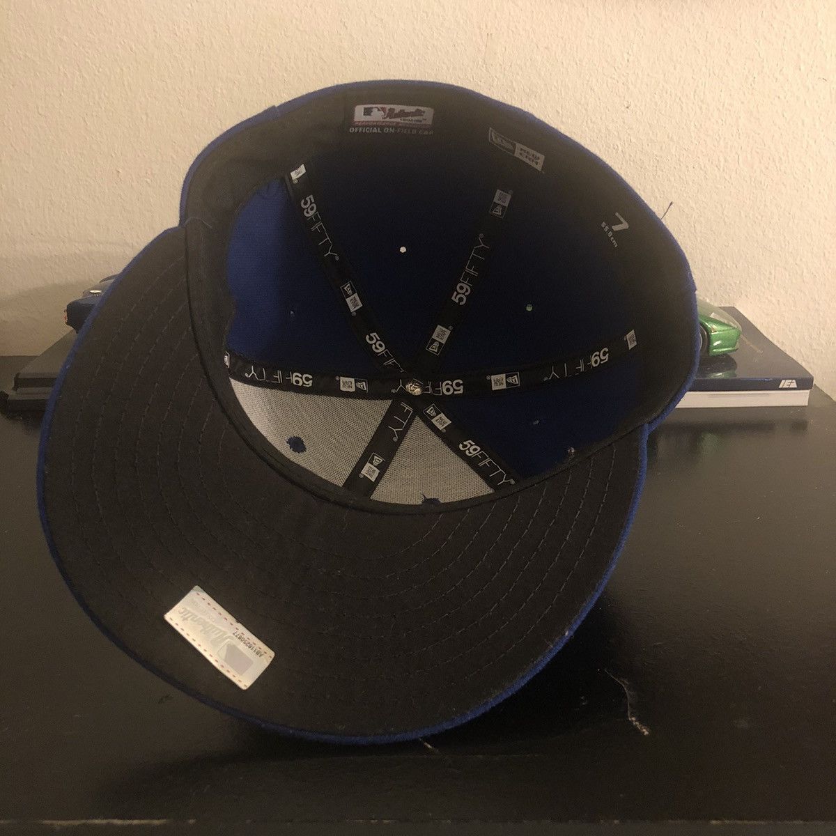 MLB Chicago Cubs 2016 MLB World Series New Era Fitted Hat cap 7” Size ONE SIZE - 3 Thumbnail