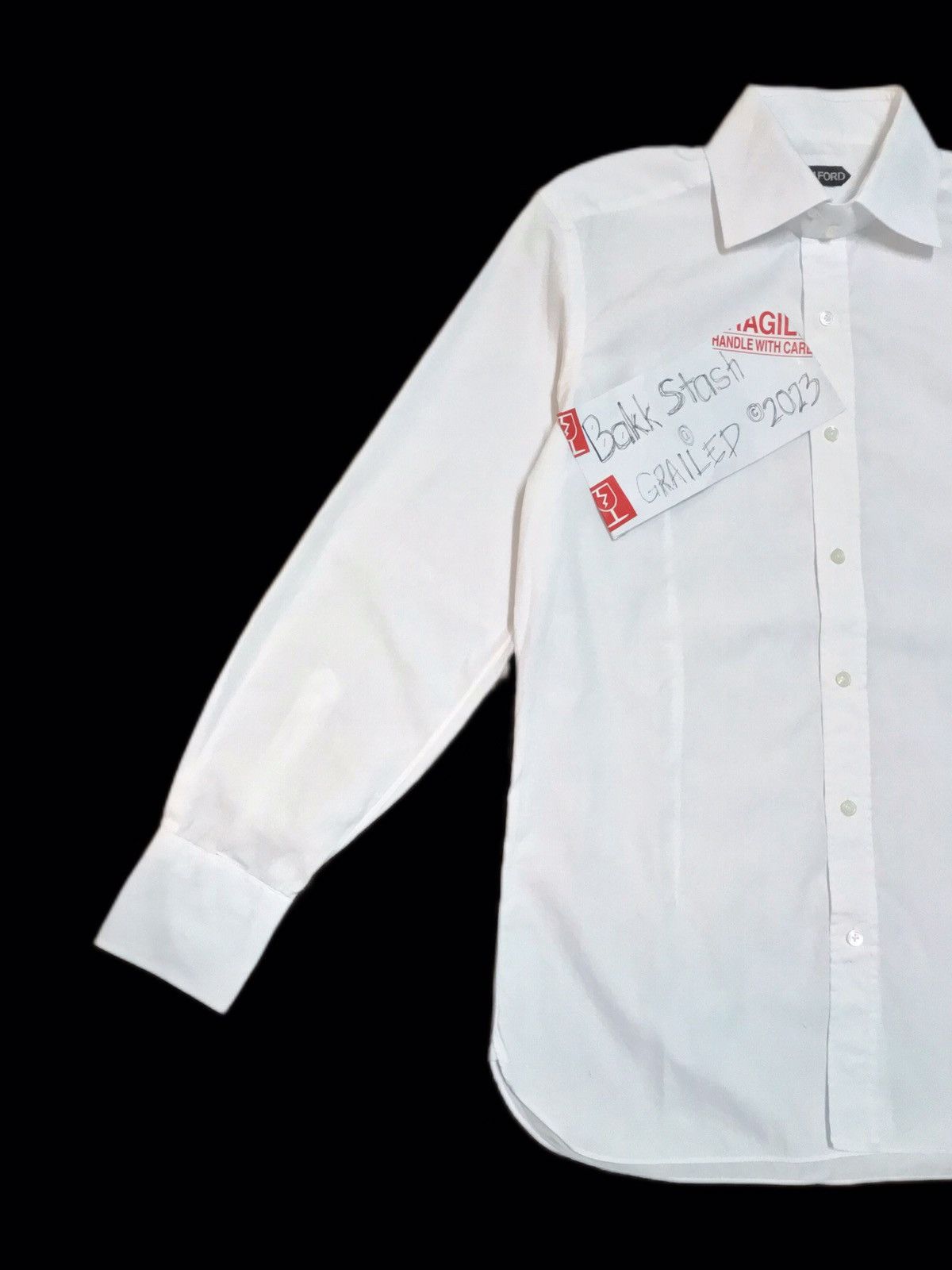 Tom Ford Vintage Tom Ford Buttoned Shirt Size US M / EU 48-50 / 2 - 8 Thumbnail