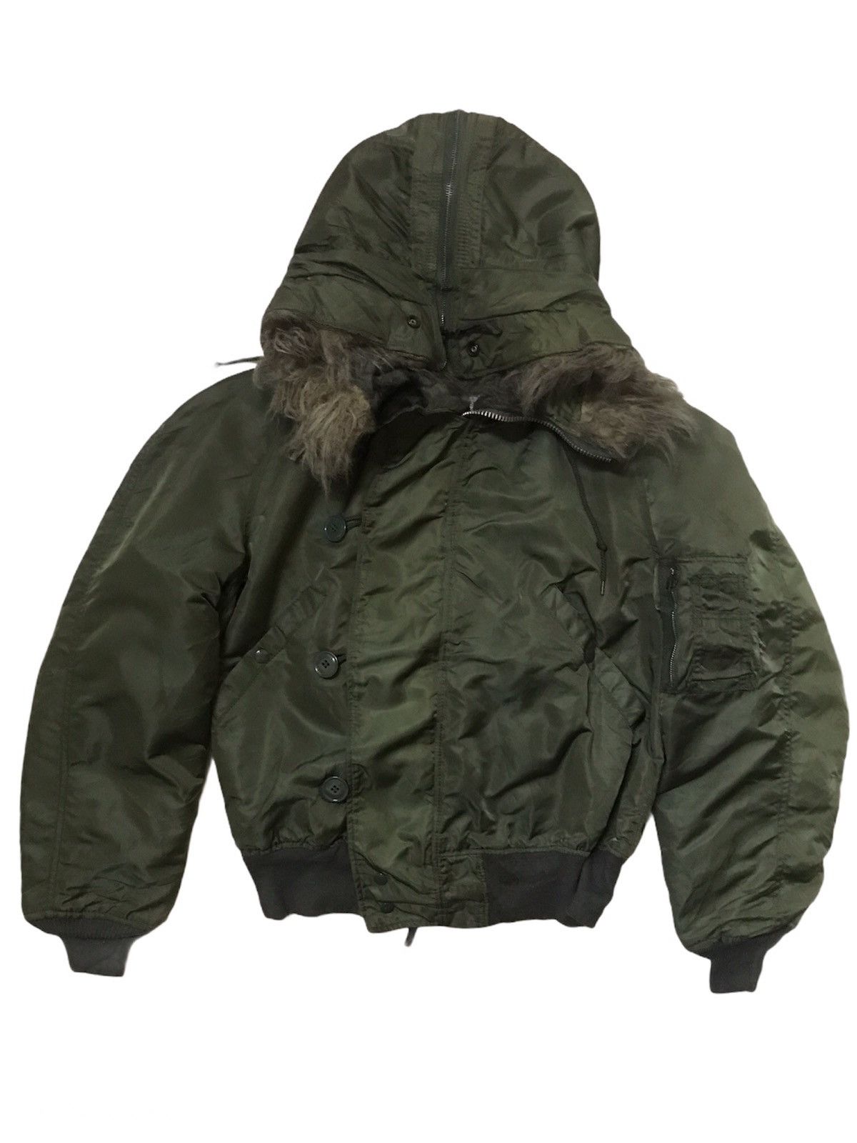 Alpha Industries Vintage Alpha Industries N-2B Jacket Size US M / EU 48-50 / 2 - 1 Thumbnail