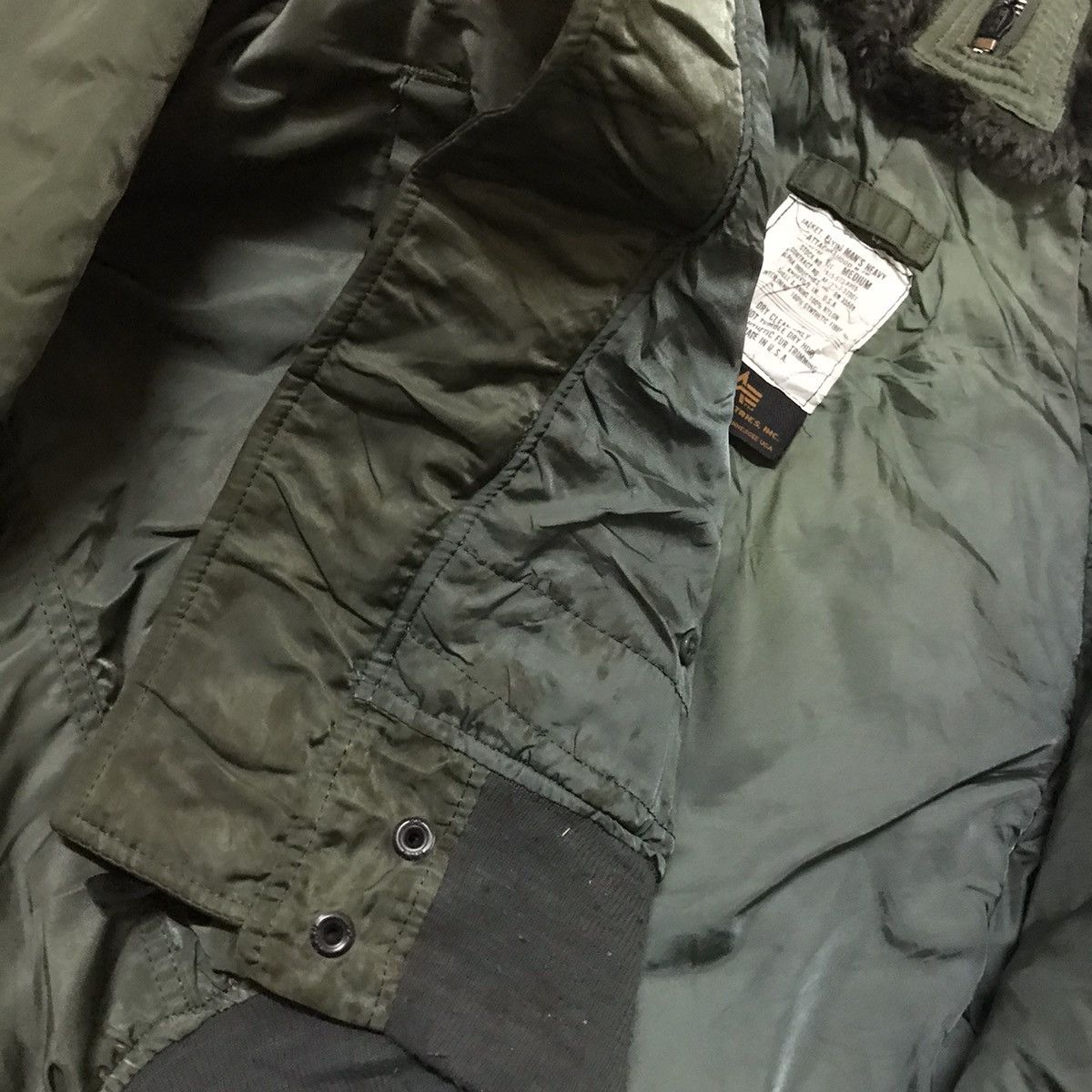 Alpha Industries Vintage Alpha Industries N-2B Jacket Size US M / EU 48-50 / 2 - 10 Thumbnail