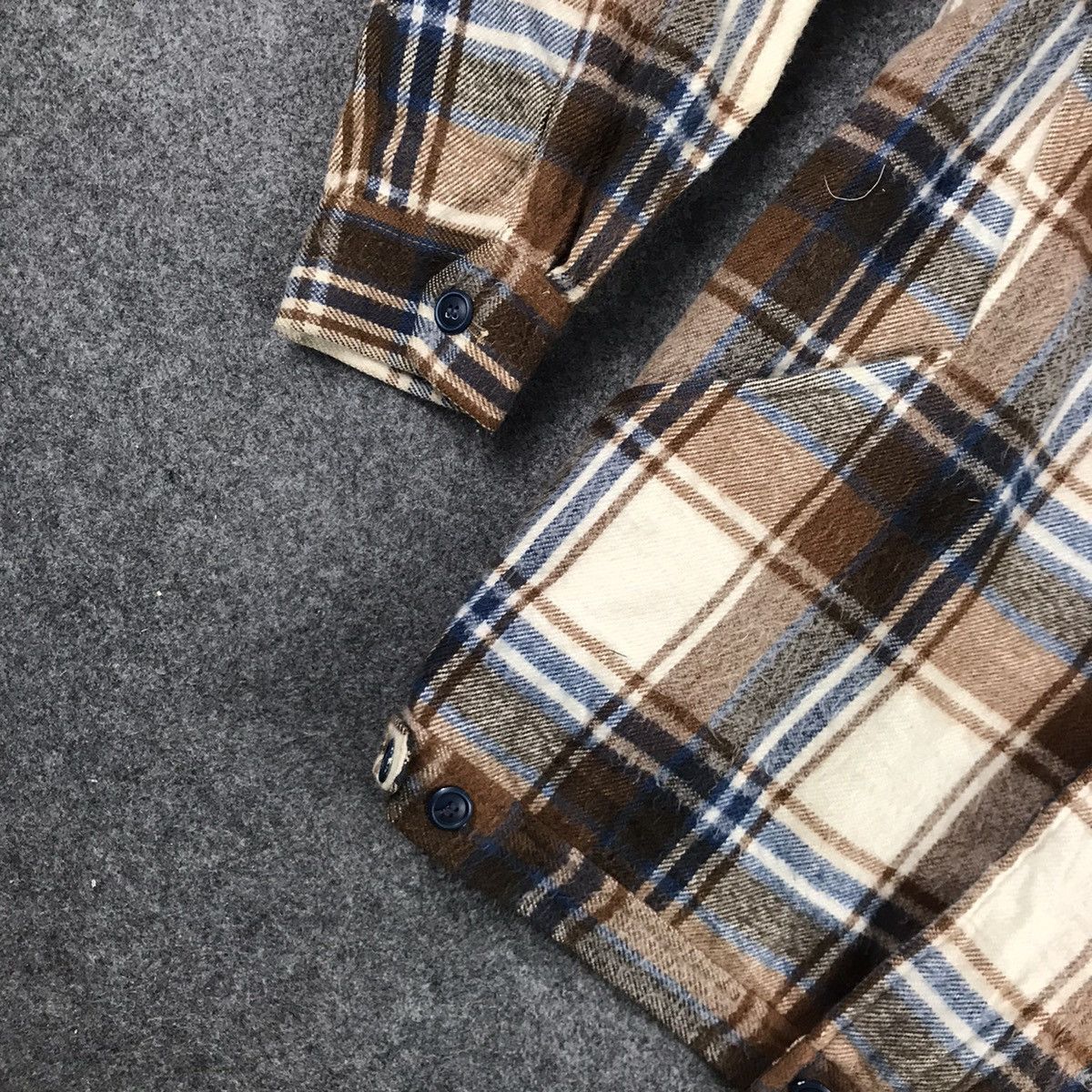 Filson × Flannel × Japanese Brand 🔥vintage Checkered Wool Flannel full zipper🔥 Size US L / EU 52-54 / 3 - 8 Thumbnail