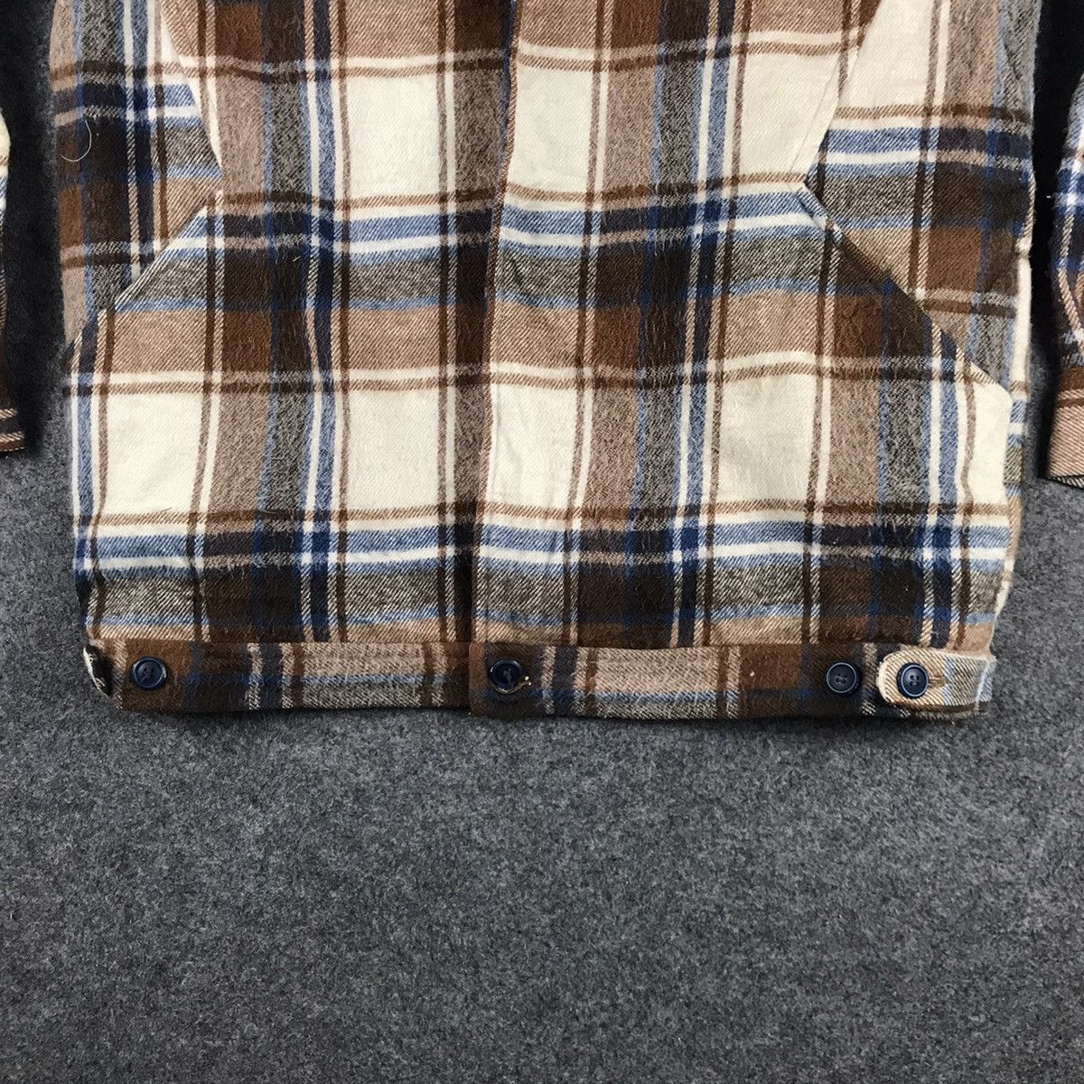 Filson × Flannel × Japanese Brand 🔥vintage Checkered Wool Flannel full zipper🔥 Size US L / EU 52-54 / 3 - 9 Thumbnail