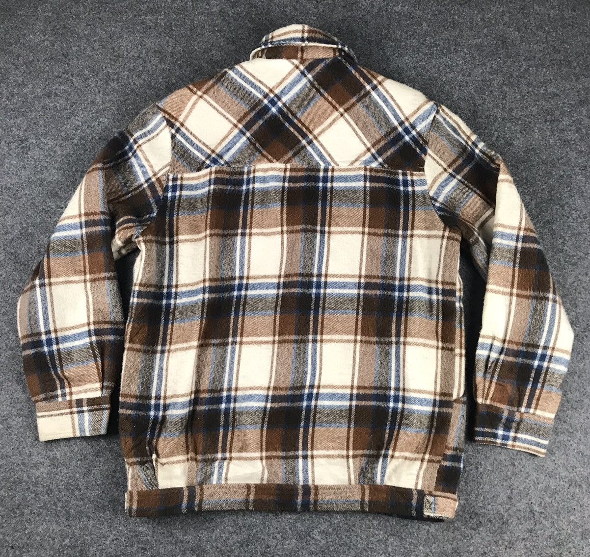 Filson × Flannel × Japanese Brand 🔥vintage Checkered Wool Flannel full zipper🔥 Size US L / EU 52-54 / 3 - 2 Thumbnail