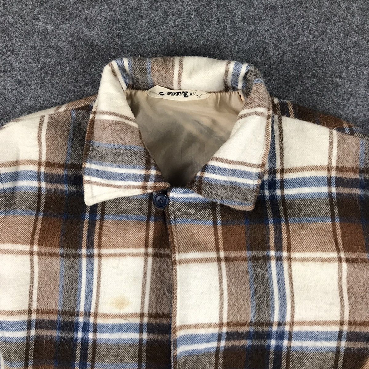 Filson × Flannel × Japanese Brand 🔥vintage Checkered Wool Flannel full zipper🔥 Size US L / EU 52-54 / 3 - 3 Thumbnail