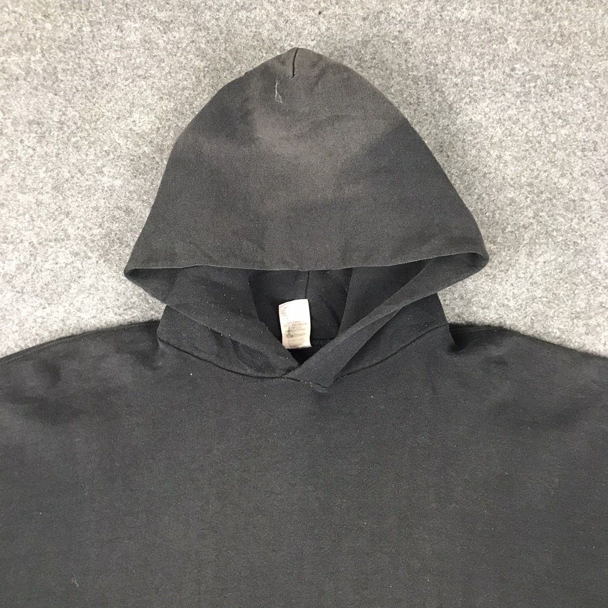 Japanese Brand × Russell Athletic × Vintage 🔥Russell Athletic sunfaded hoodie All Black🔥 Size US XL / EU 56 / 4 - 3 Thumbnail