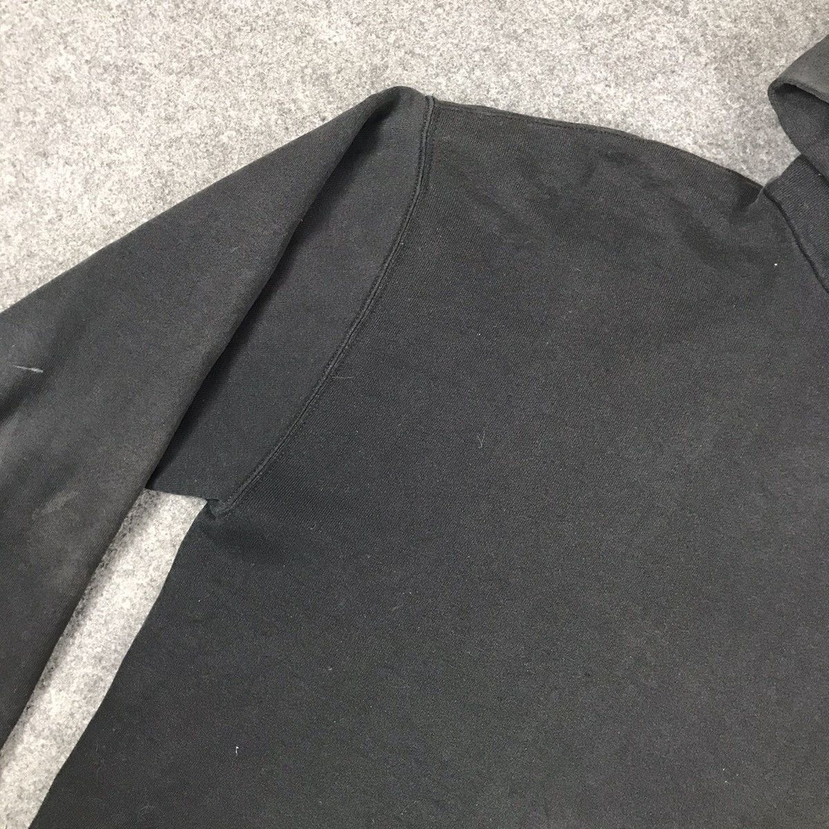Japanese Brand × Russell Athletic × Vintage 🔥Russell Athletic sunfaded hoodie All Black🔥 Size US XL / EU 56 / 4 - 7 Thumbnail