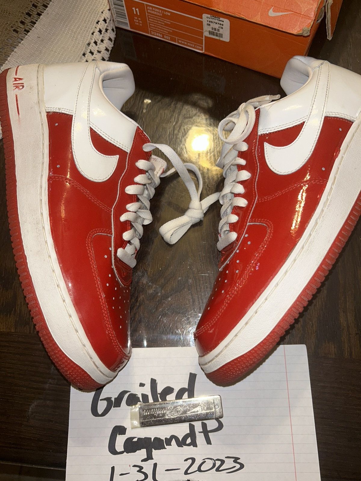 Nike NIKE AF1 valentines Size US 11 / EU 44 - 7 Thumbnail