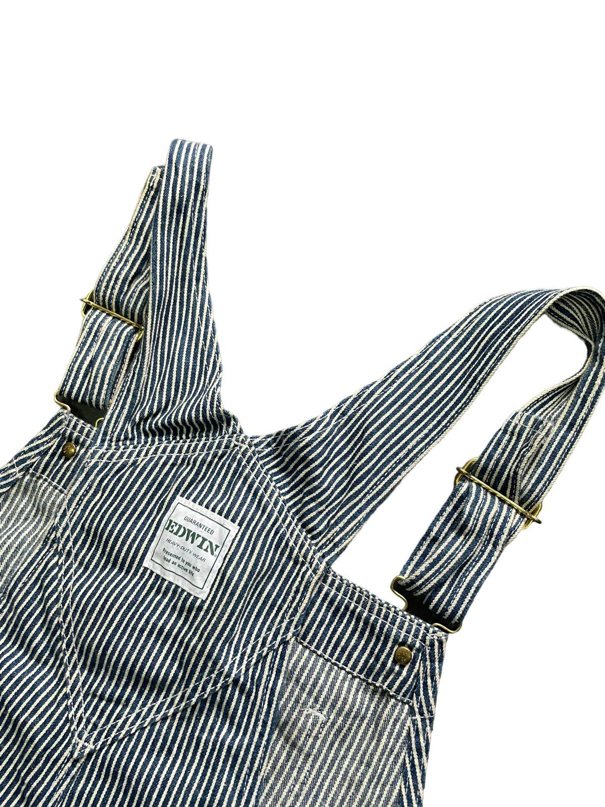 Edwin × Vintage Vintage Edwin Hickory Overall Size US 36 / EU 52 - 11 Thumbnail