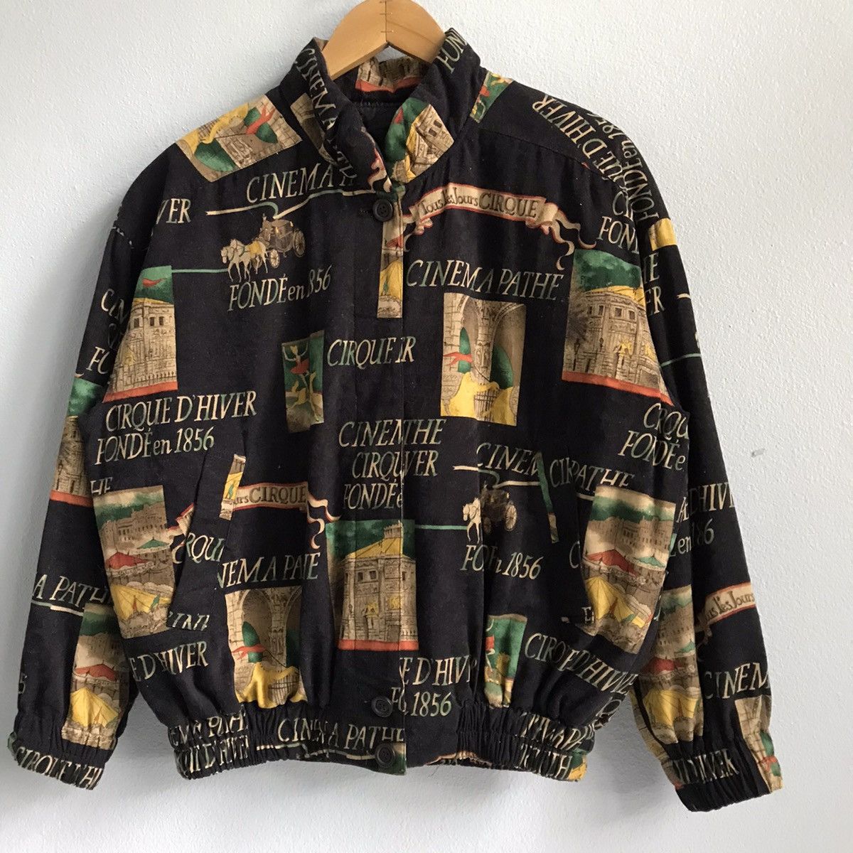 Japanese Brand Crique D’hiver Fashion Shoe bomber jacket button up Size US M / EU 48-50 / 2 - 3 Thumbnail