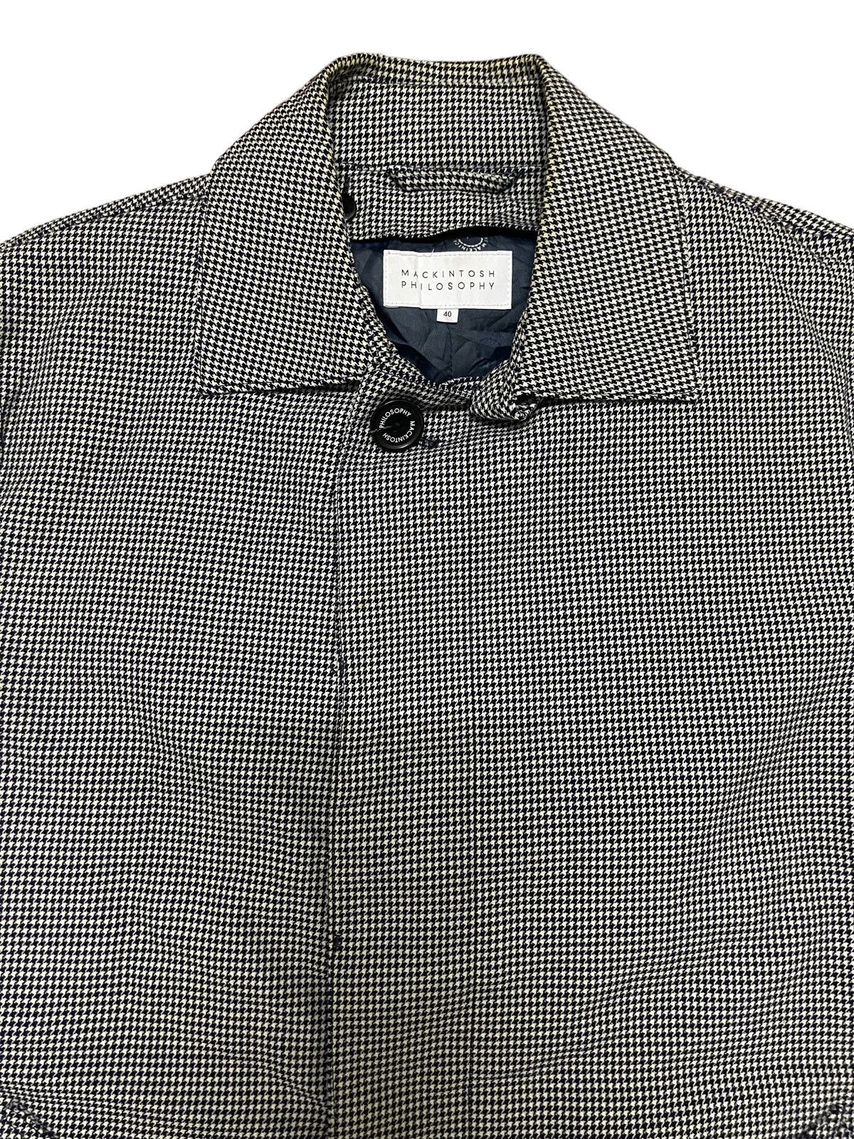 Mackintosh Vintage Mackintosh Checked Wool Trench Coat Size US M / EU 48-50 / 2 - 7 Thumbnail