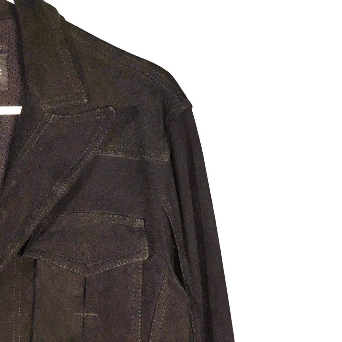 Costume National Reverse Leather Over Shirt Size US M / EU 48-50 / 2 - 7 Thumbnail