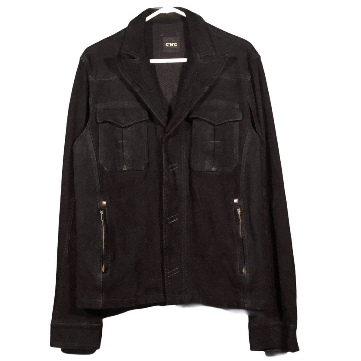 Costume National Reverse Leather Over Shirt Size US M / EU 48-50 / 2 - 1 Thumbnail