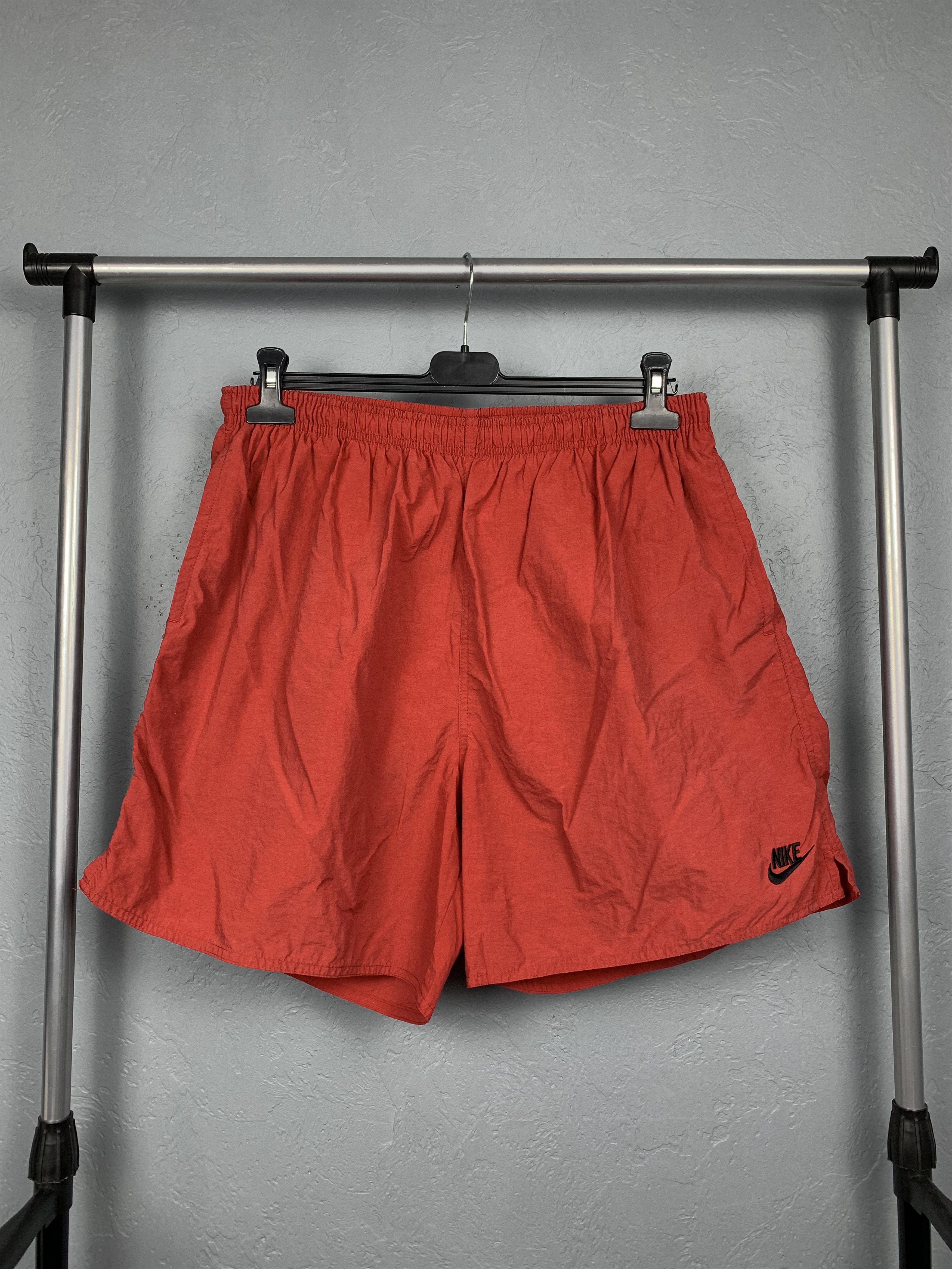 Nike × Vintage Nike 90s Vintage Nylon Mens Shorts Y2K Size US 36 / EU 52 - 3 Thumbnail