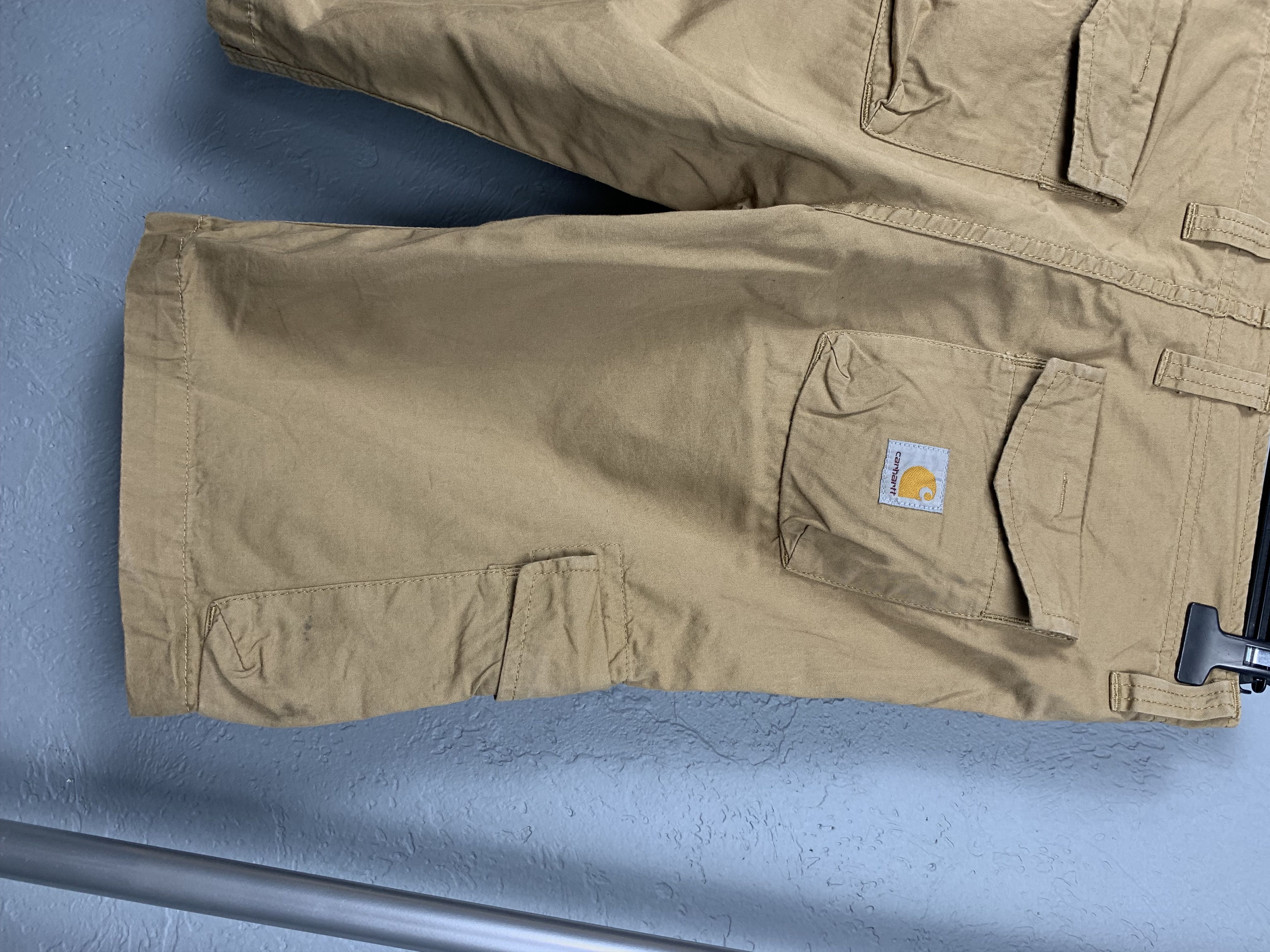 Carhartt × Vintage Carhartt Vintage Mens Cargo Thrift Bermuda Shorts Size US 28 / EU 44 - 2 Thumbnail