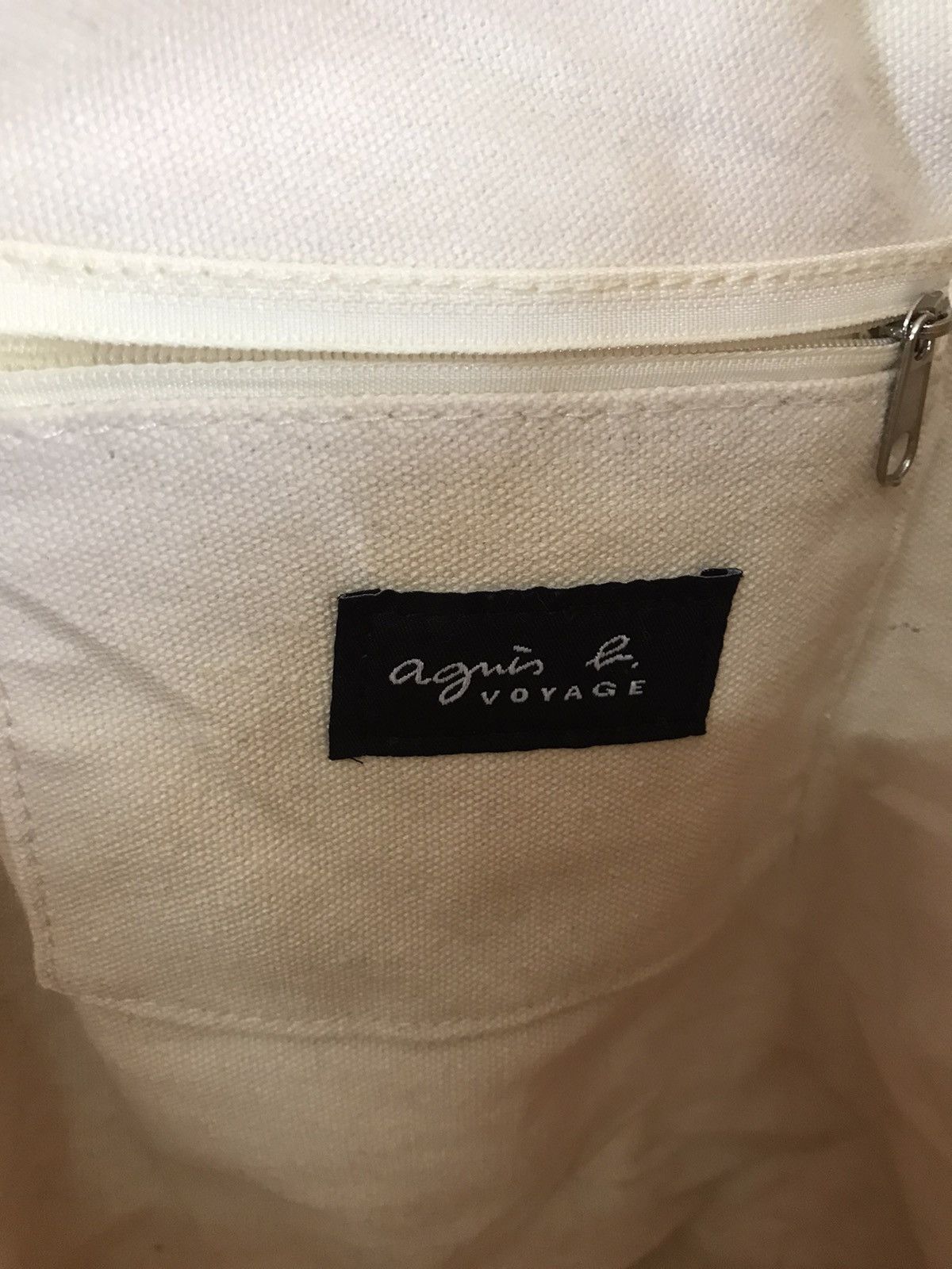 agnes b. ‼️AGNES B TOTE BAG SPELL OUT‼️ Size ONE SIZE - 4 Thumbnail