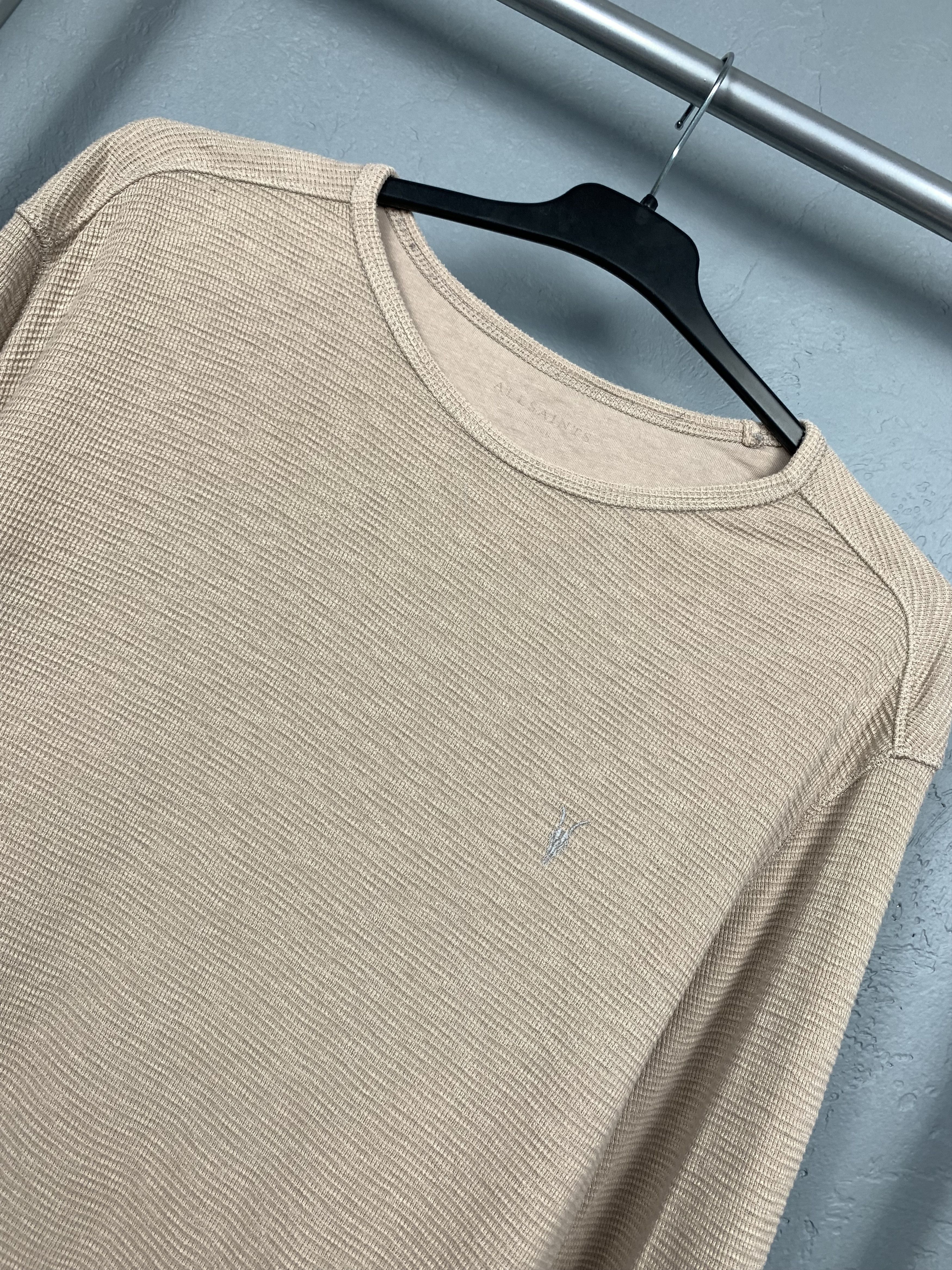 Allsaints Allsaints Clash Crew Neck Mens Ribbed Sweater Size US L / EU 52-54 / 3 - 2 Thumbnail