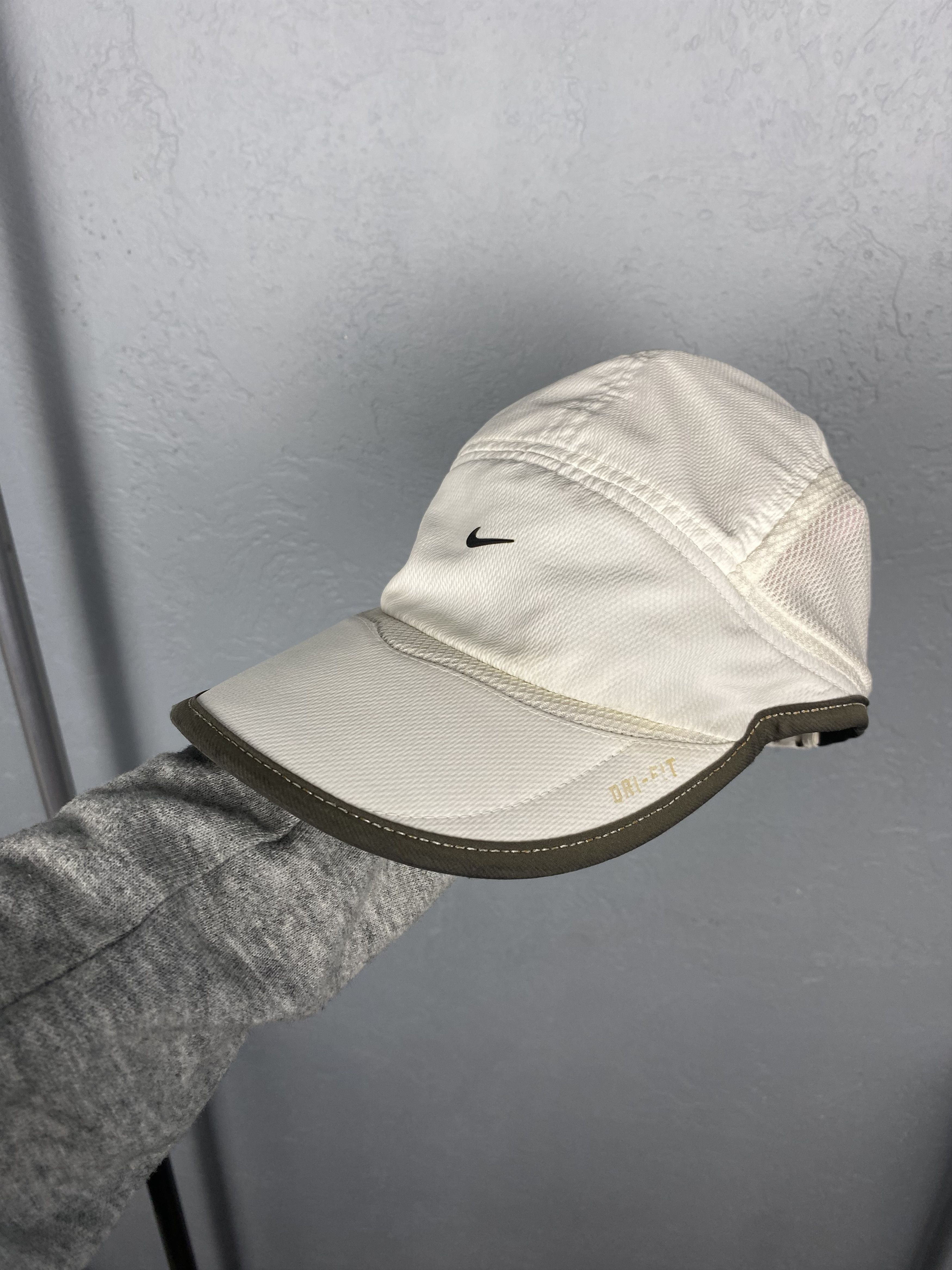Nike × Vintage Nike Vintage Hat Cap Dri Fit Swoosh Y2K Size ONE SIZE - 1 Thumbnail