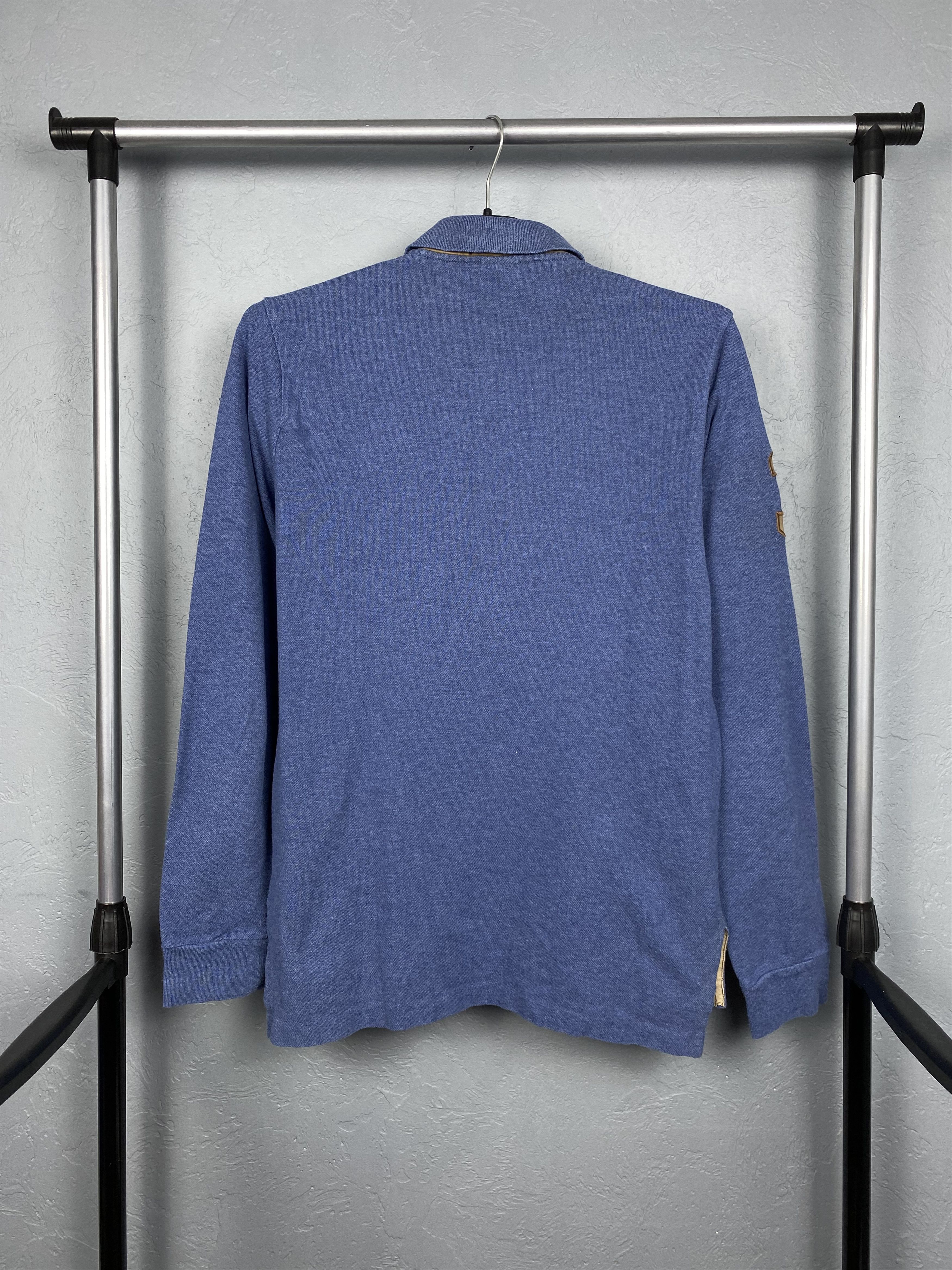 Polo Ralph Lauren × Ralph Lauren × Vintage Polo Ralph Lauren Vintage Mens Long Sleeve Polo Shirt Size US S / EU 44-46 / 1 - 8 Thumbnail
