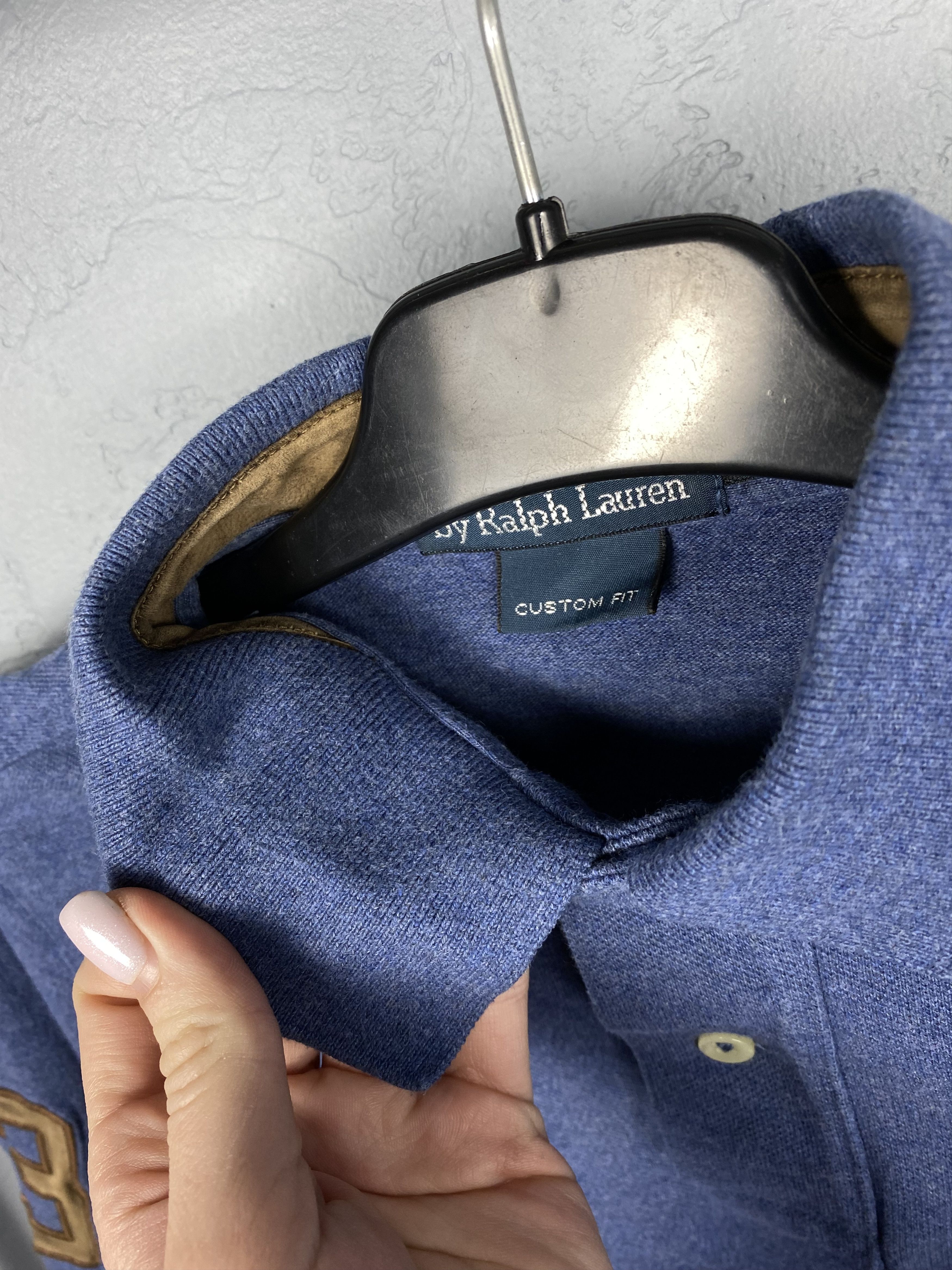 Polo Ralph Lauren × Ralph Lauren × Vintage Polo Ralph Lauren Vintage Mens Long Sleeve Polo Shirt Size US S / EU 44-46 / 1 - 5 Thumbnail