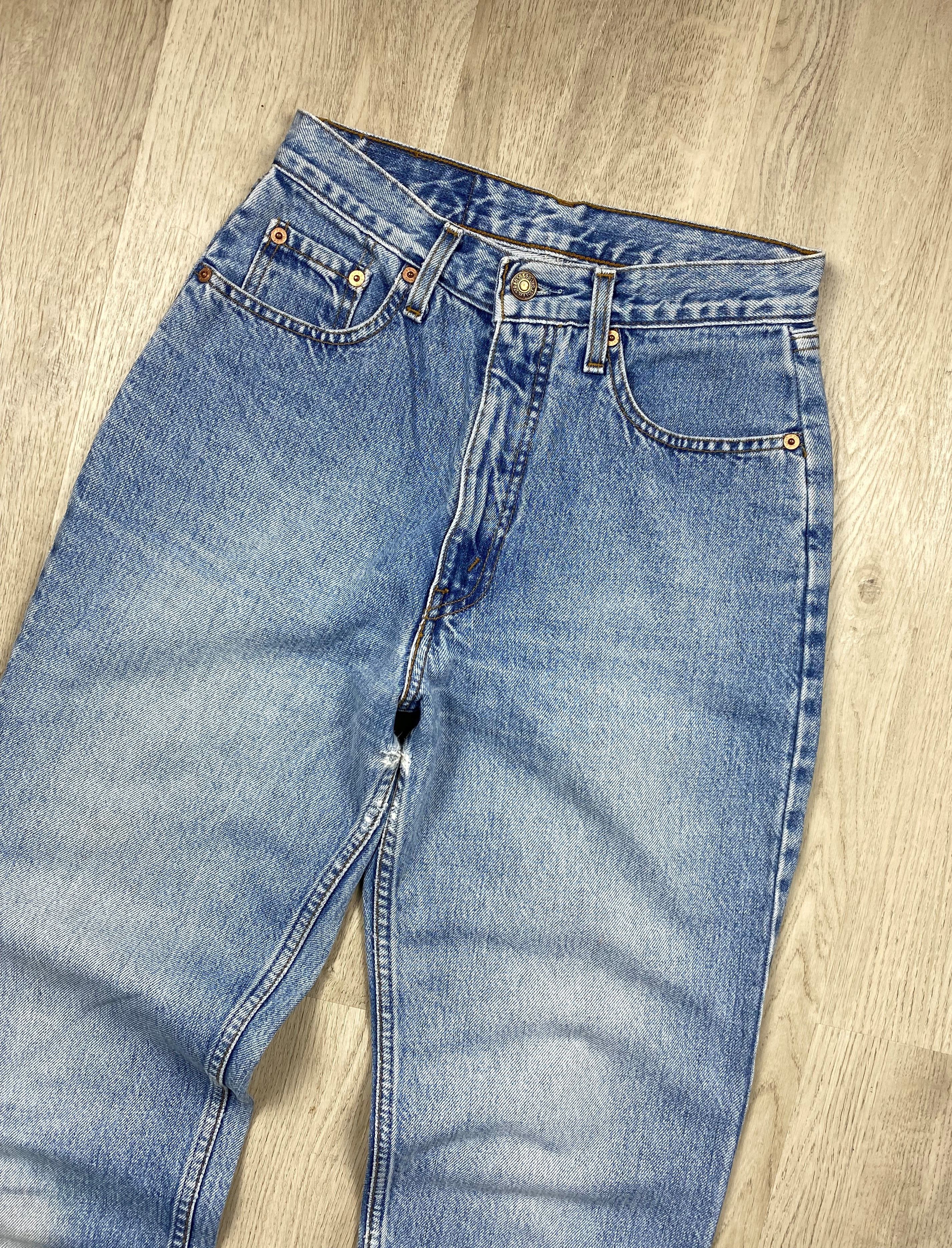 Levi's Levis 881 Orange Tab Denim Pants Jeans Size 30" / US 8 / IT 44 - 4 Thumbnail