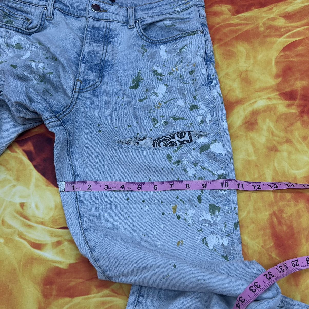 Amiri Amiri Paint Splatter Jeans 34 Size US 34 / EU 50 - 14 Thumbnail