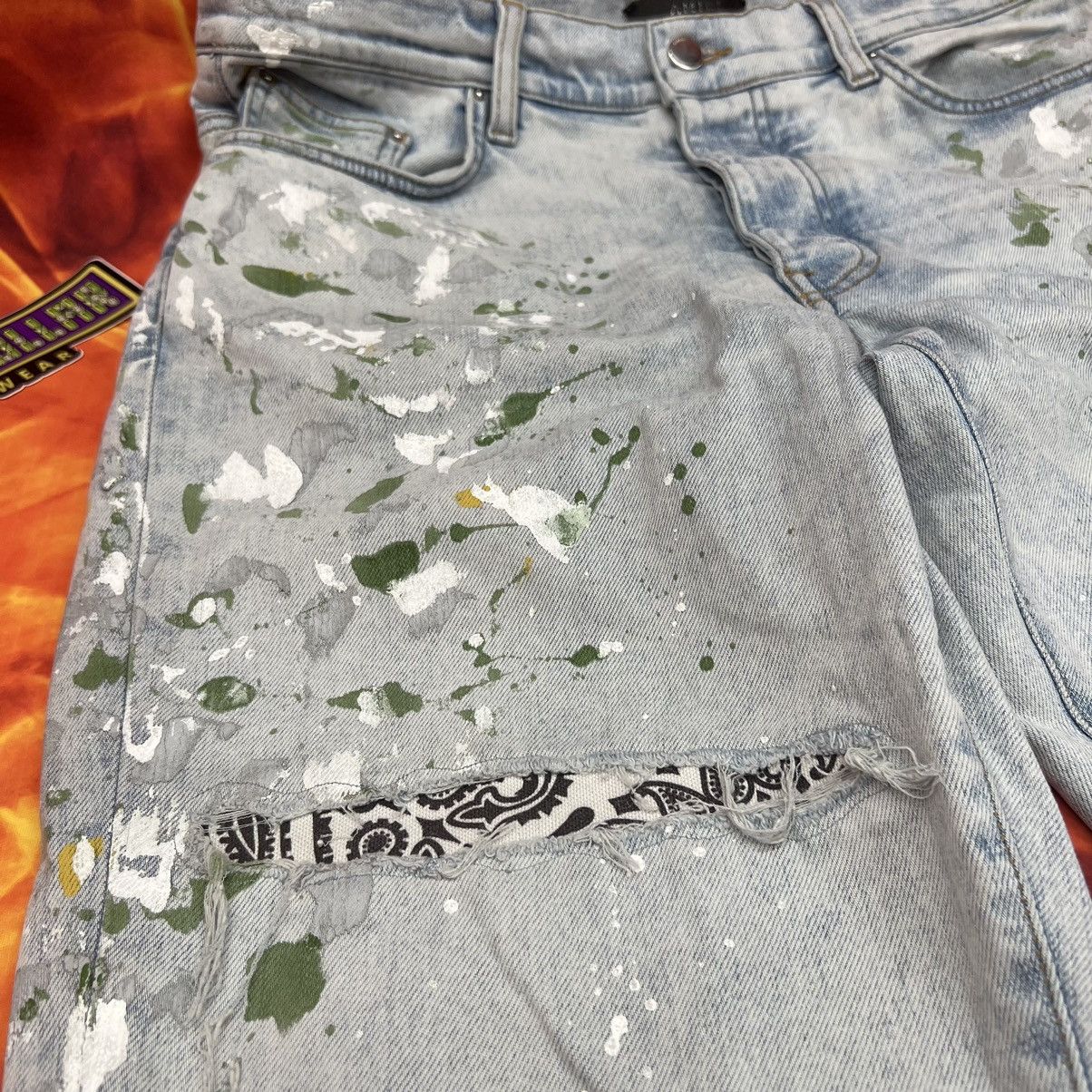 Amiri Amiri Paint Splatter Jeans 34 Size US 34 / EU 50 - 5 Thumbnail