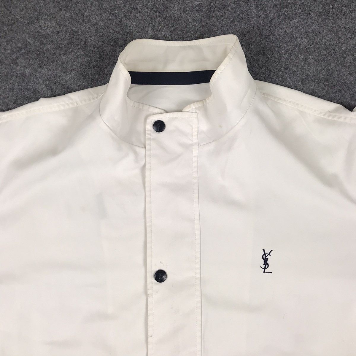 Yves Saint Laurent 🔥Vintage YvesSaintLaurent all white jacket🔥 Size US XL / EU 56 / 4 - 8 Thumbnail