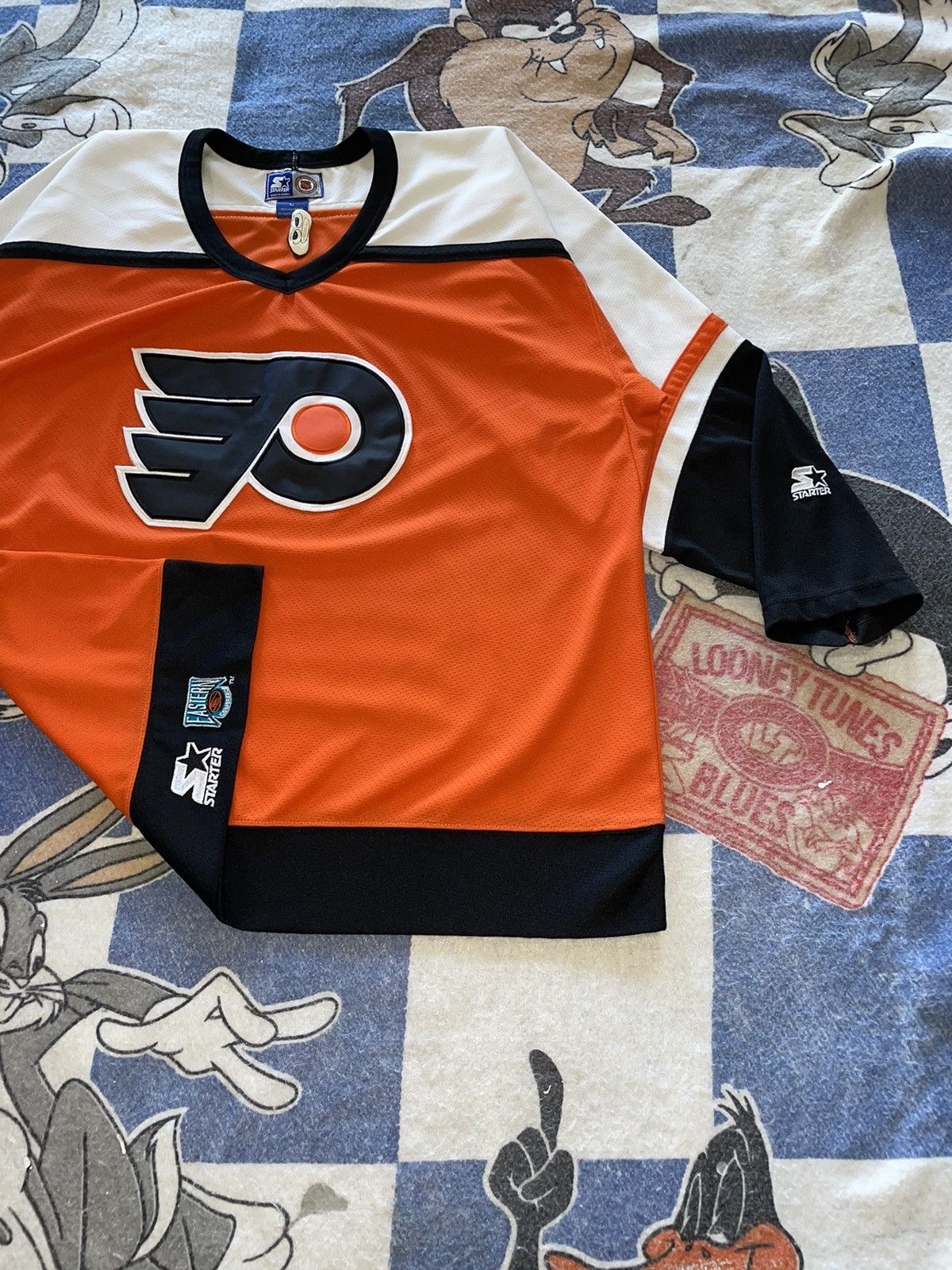 NHL Vintage Philadelphia flyers starter jersey Size US L / EU 52-54 / 3 - 3 Thumbnail