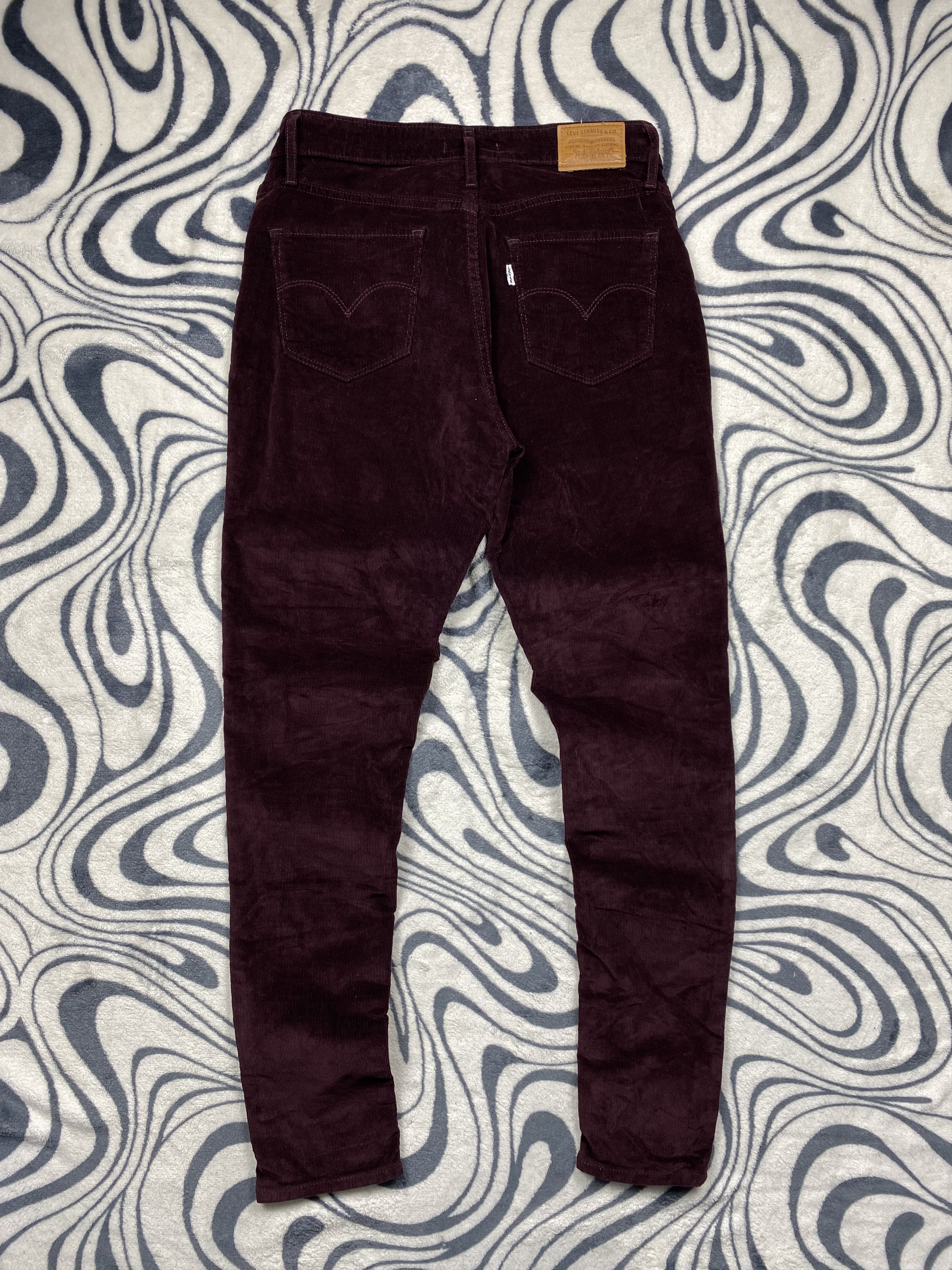 Levis 721 Vintage WMNS Corduroy Denim Pants Jeans Ladies