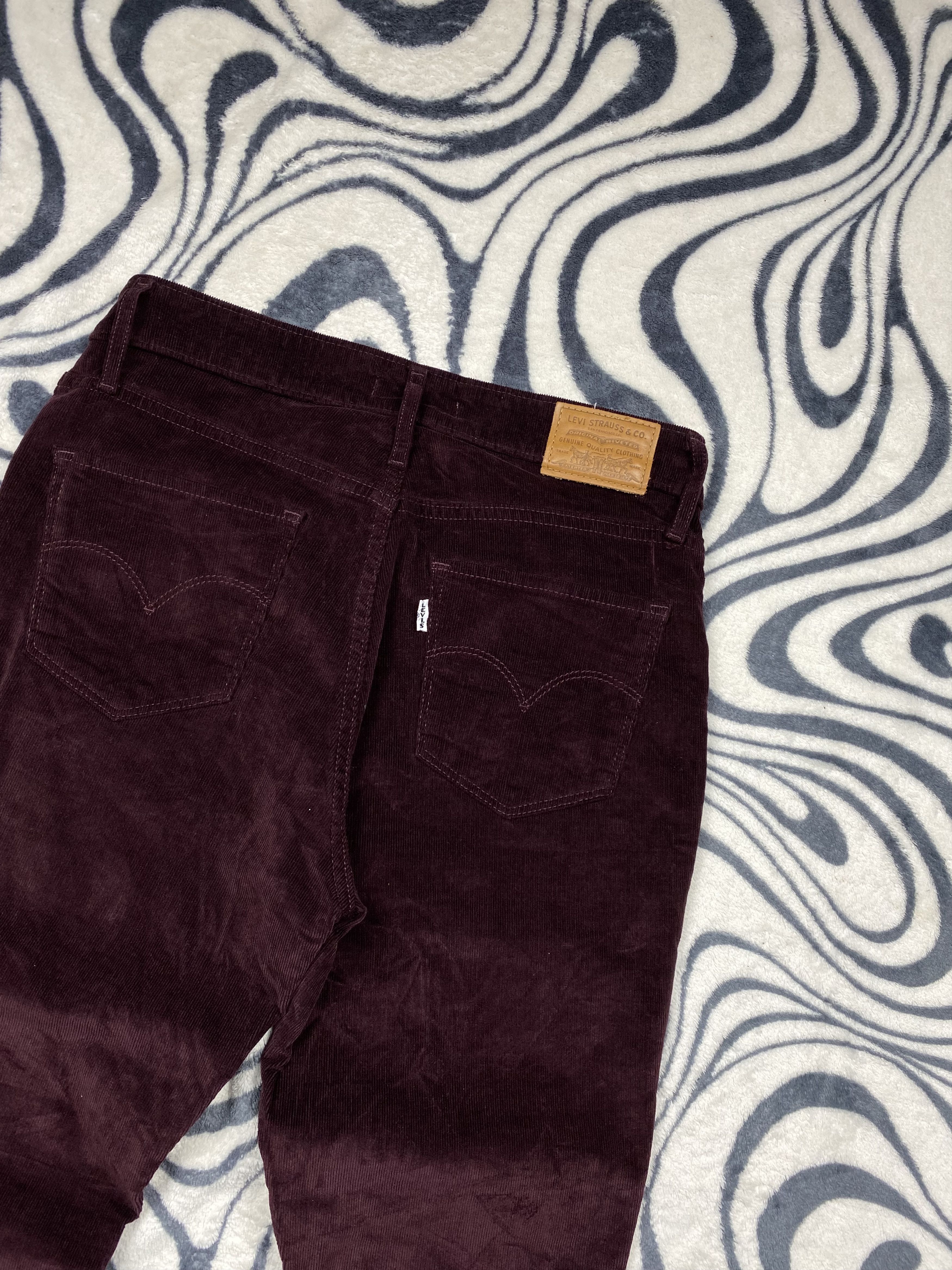Levi's × Levi's Vintage Clothing × Vintage Levis 721 Vintage WMNS Corduroy Denim Pants Jeans Ladies Size 28" / US 6 / IT 42 - 2 Thumbnail