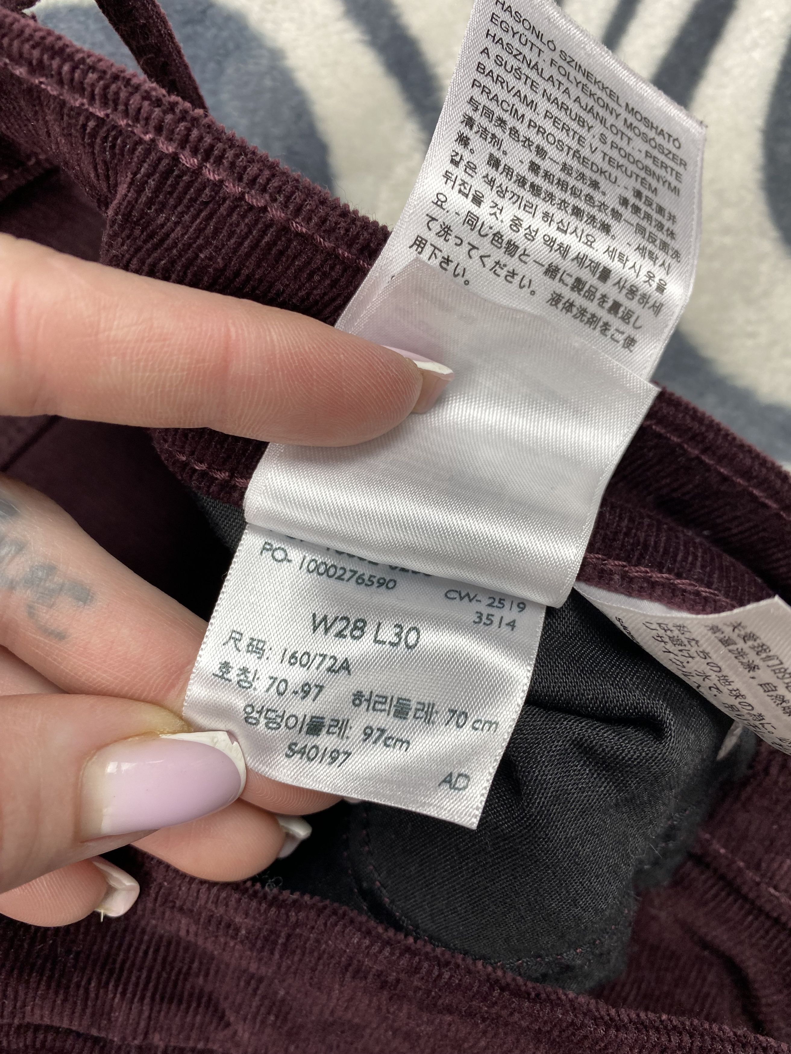 Levi's × Levi's Vintage Clothing × Vintage Levis 721 Vintage WMNS Corduroy Denim Pants Jeans Ladies Size 28" / US 6 / IT 42 - 11 Thumbnail