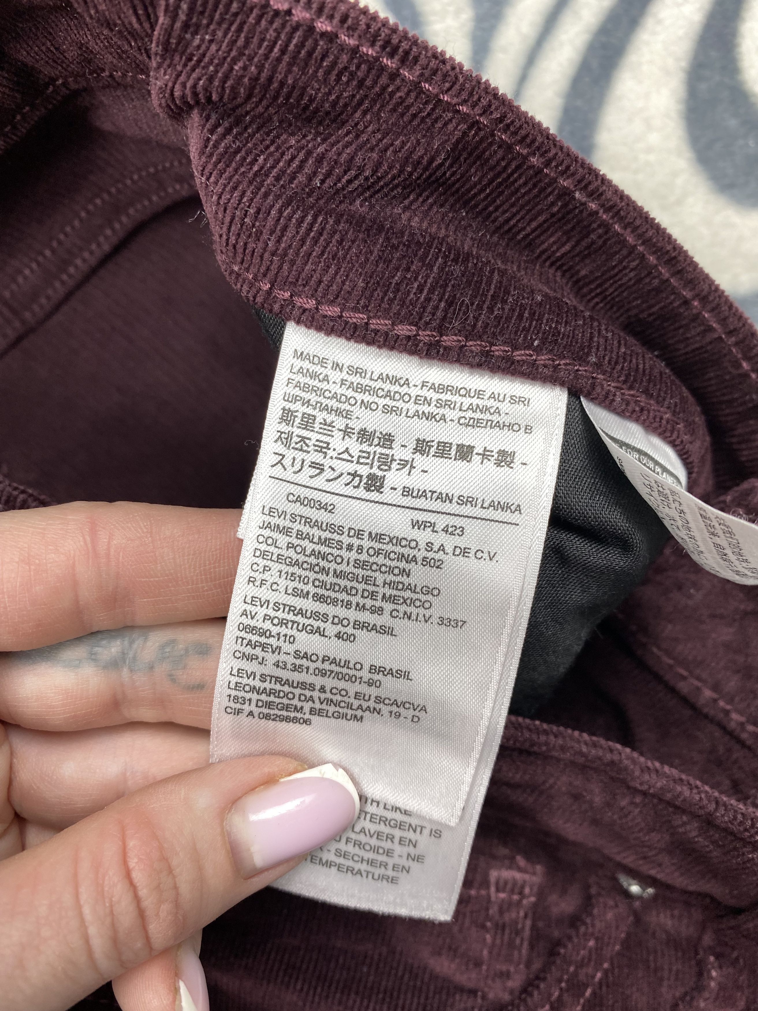 Levi's × Levi's Vintage Clothing × Vintage Levis 721 Vintage WMNS Corduroy Denim Pants Jeans Ladies Size 28" / US 6 / IT 42 - 9 Thumbnail