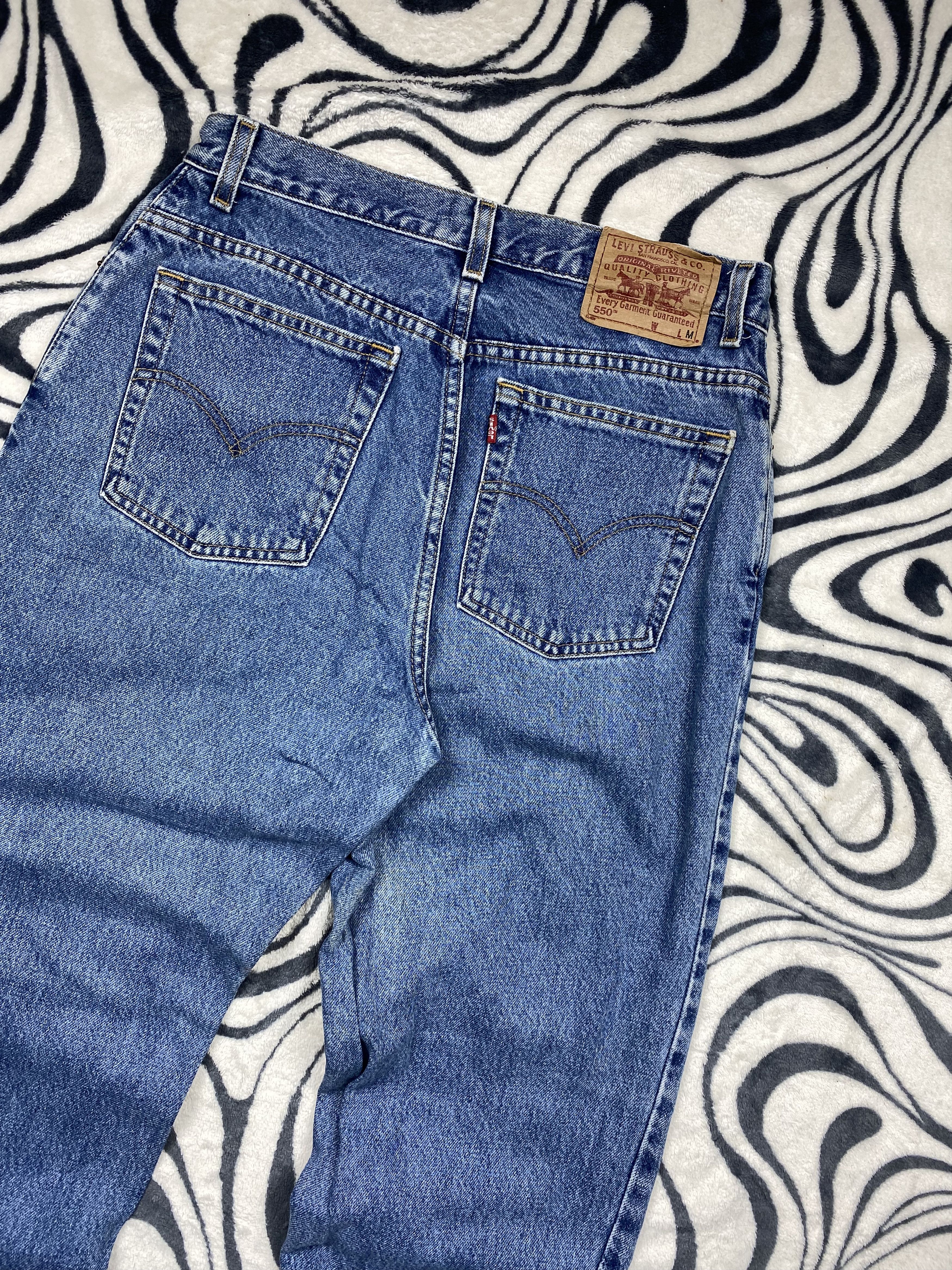 Levi's × Levi's Vintage Clothing × Vintage Levis 501 Vintage WMNS Black Denim Pants Jeans Ladies Size 34" / US 12 / IT 48 - 2 Thumbnail