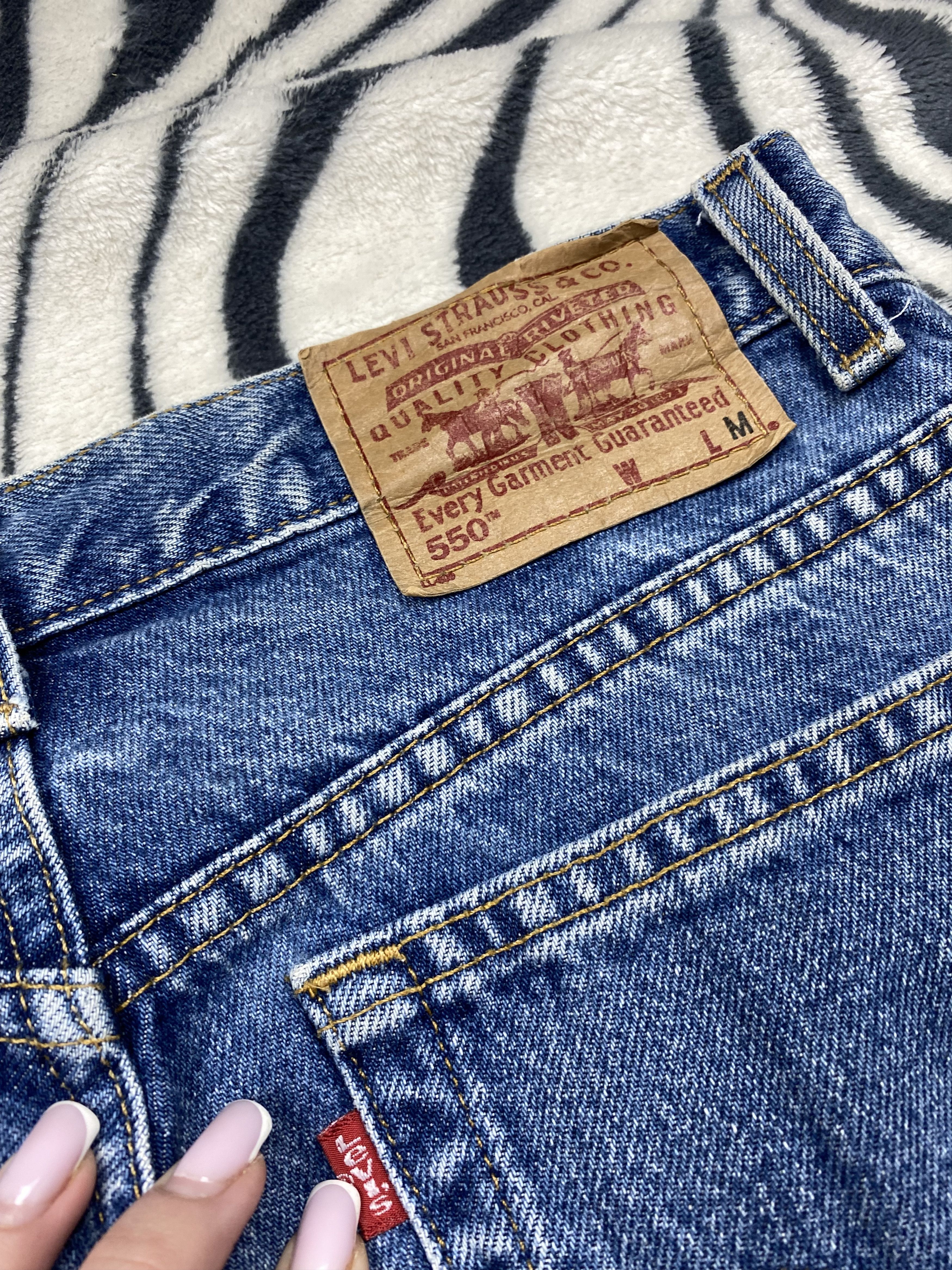 Levi's × Levi's Vintage Clothing × Vintage Levis 501 Vintage WMNS Black Denim Pants Jeans Ladies Size 34" / US 12 / IT 48 - 3 Thumbnail