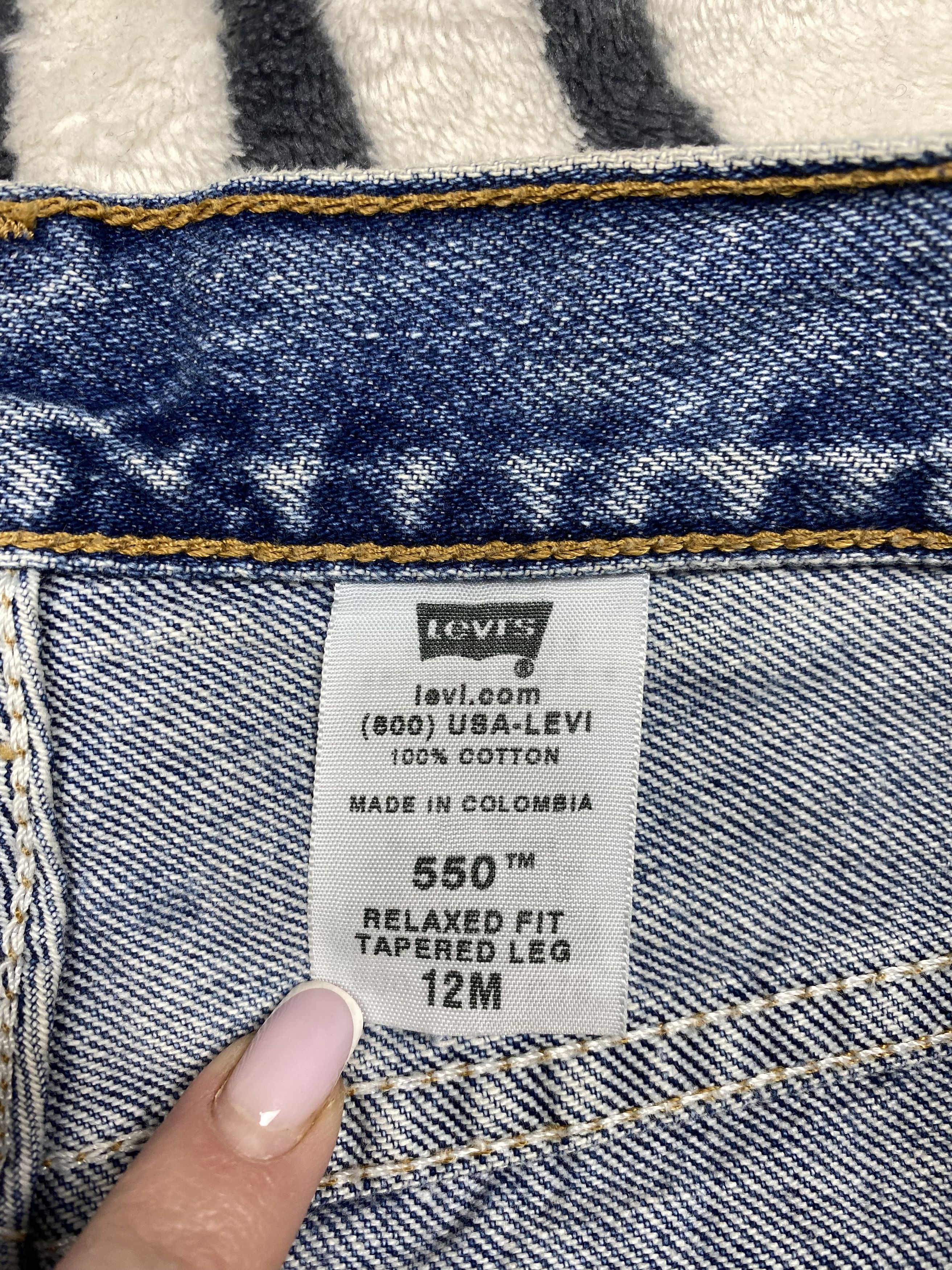 Levi's × Levi's Vintage Clothing × Vintage Levis 501 Vintage WMNS Black Denim Pants Jeans Ladies Size 34" / US 12 / IT 48 - 9 Thumbnail