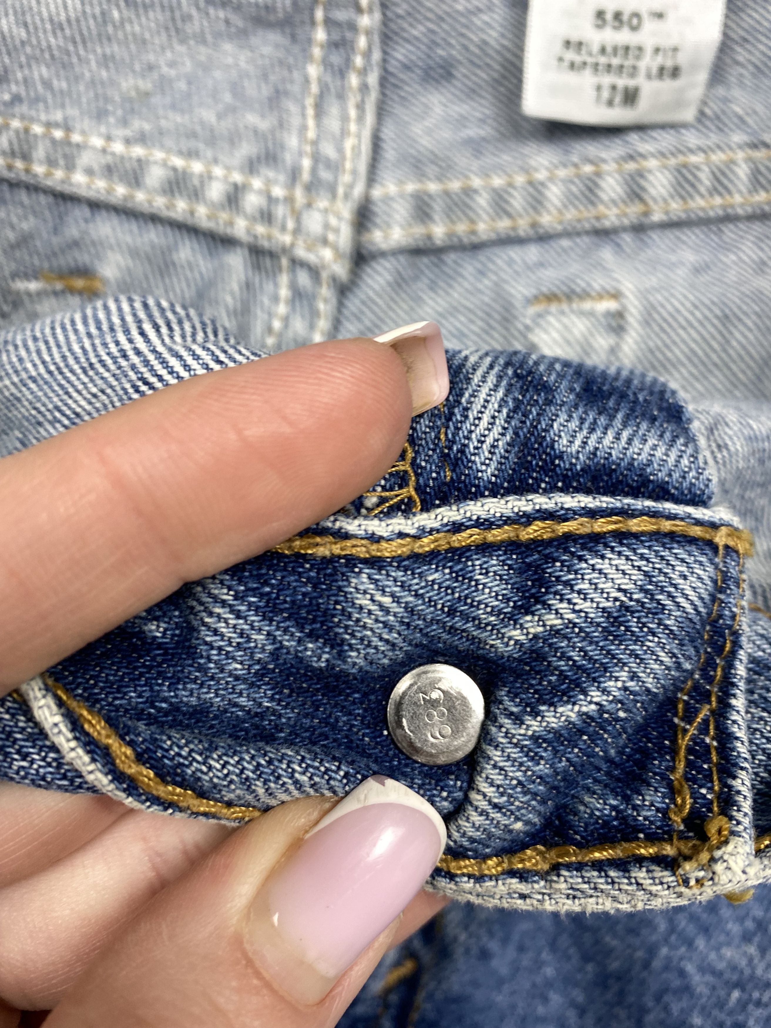 Levi's × Levi's Vintage Clothing × Vintage Levis 501 Vintage WMNS Black Denim Pants Jeans Ladies Size 34" / US 12 / IT 48 - 8 Thumbnail