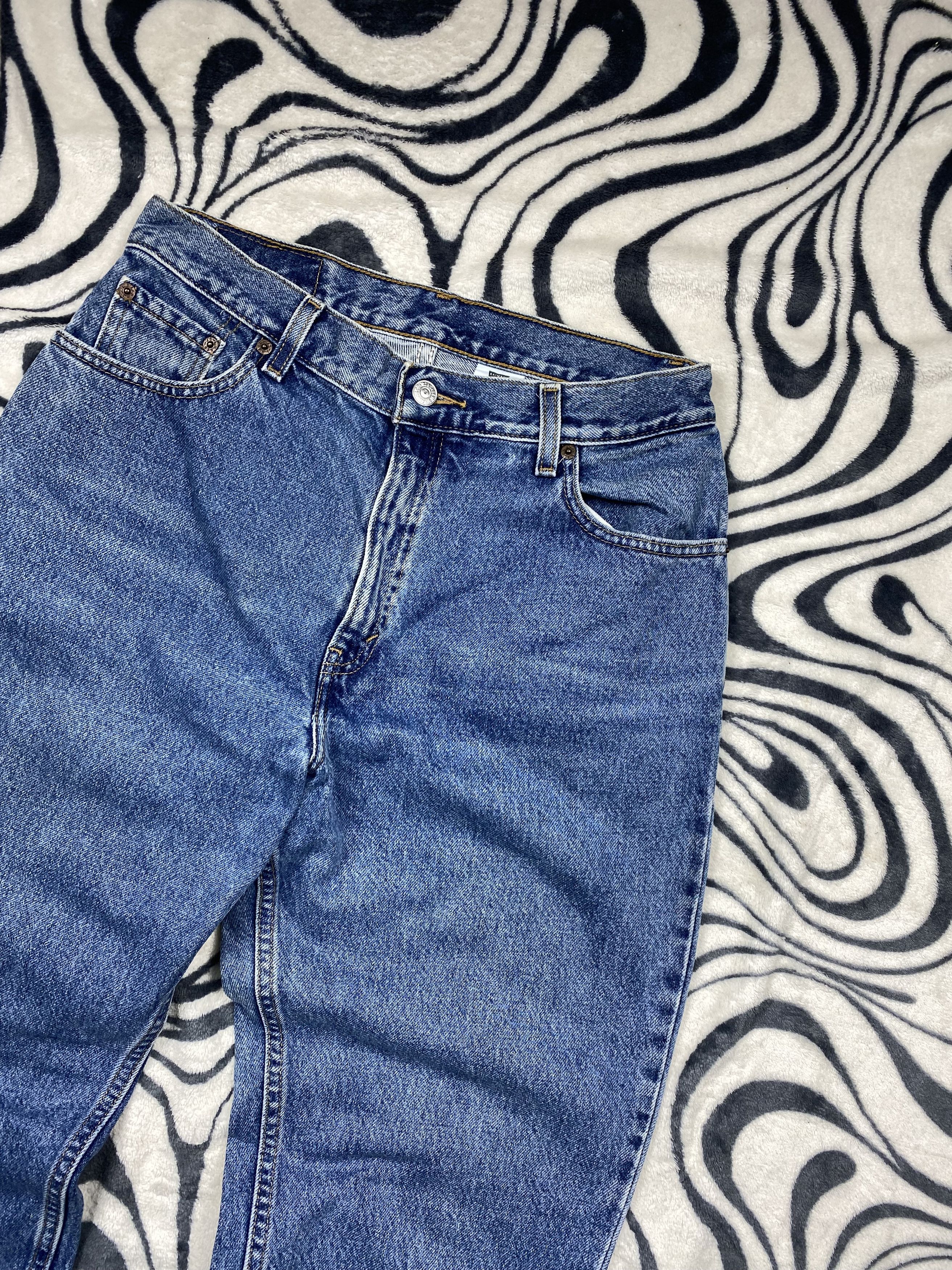 Levi's × Levi's Vintage Clothing × Vintage Levis 501 Vintage WMNS Black Denim Pants Jeans Ladies Size 34" / US 12 / IT 48 - 6 Thumbnail