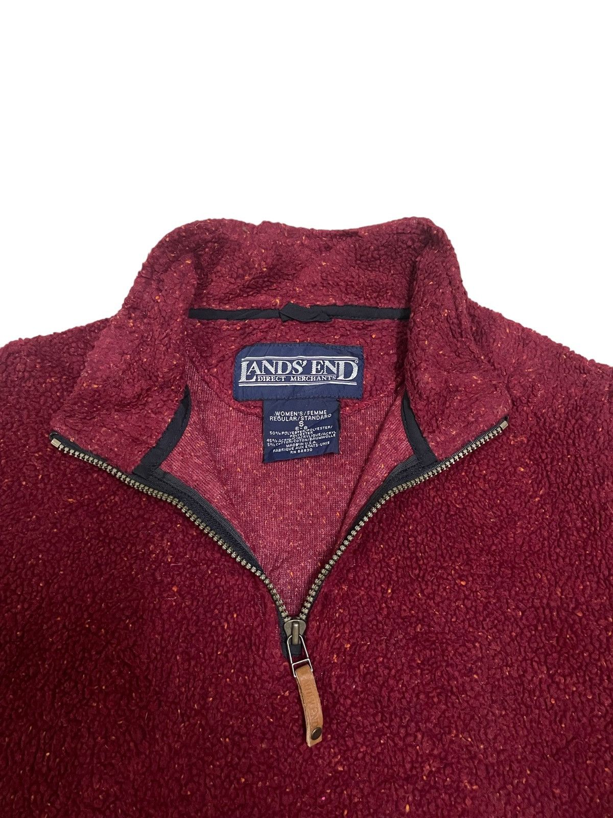 Lands' End Lands End Casual Streetstyle Fleece Jumper Size M / US 6-8 / IT 42-44 - 7 Thumbnail