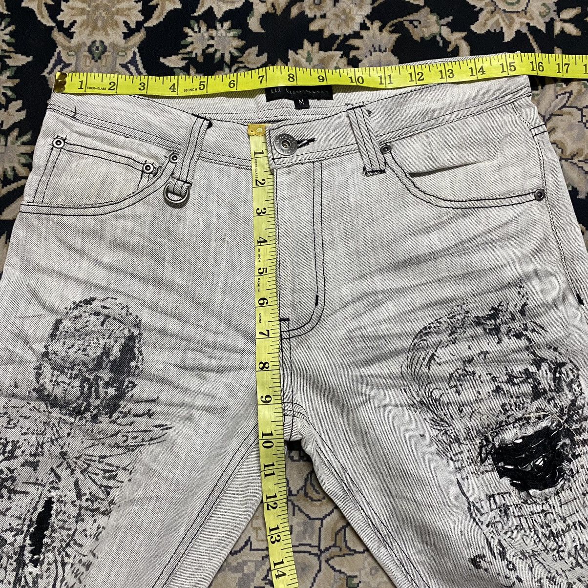 In The Attic IN THE ATTIC White Denim Distressed Jeans Size US 30 / EU 46 - 15 Thumbnail