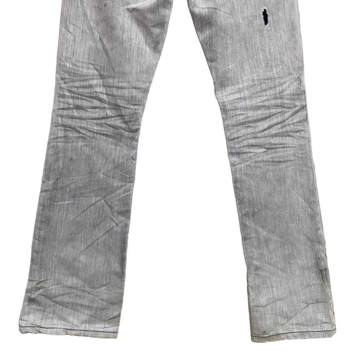 In The Attic IN THE ATTIC White Denim Distressed Jeans Size US 30 / EU 46 - 11 Thumbnail