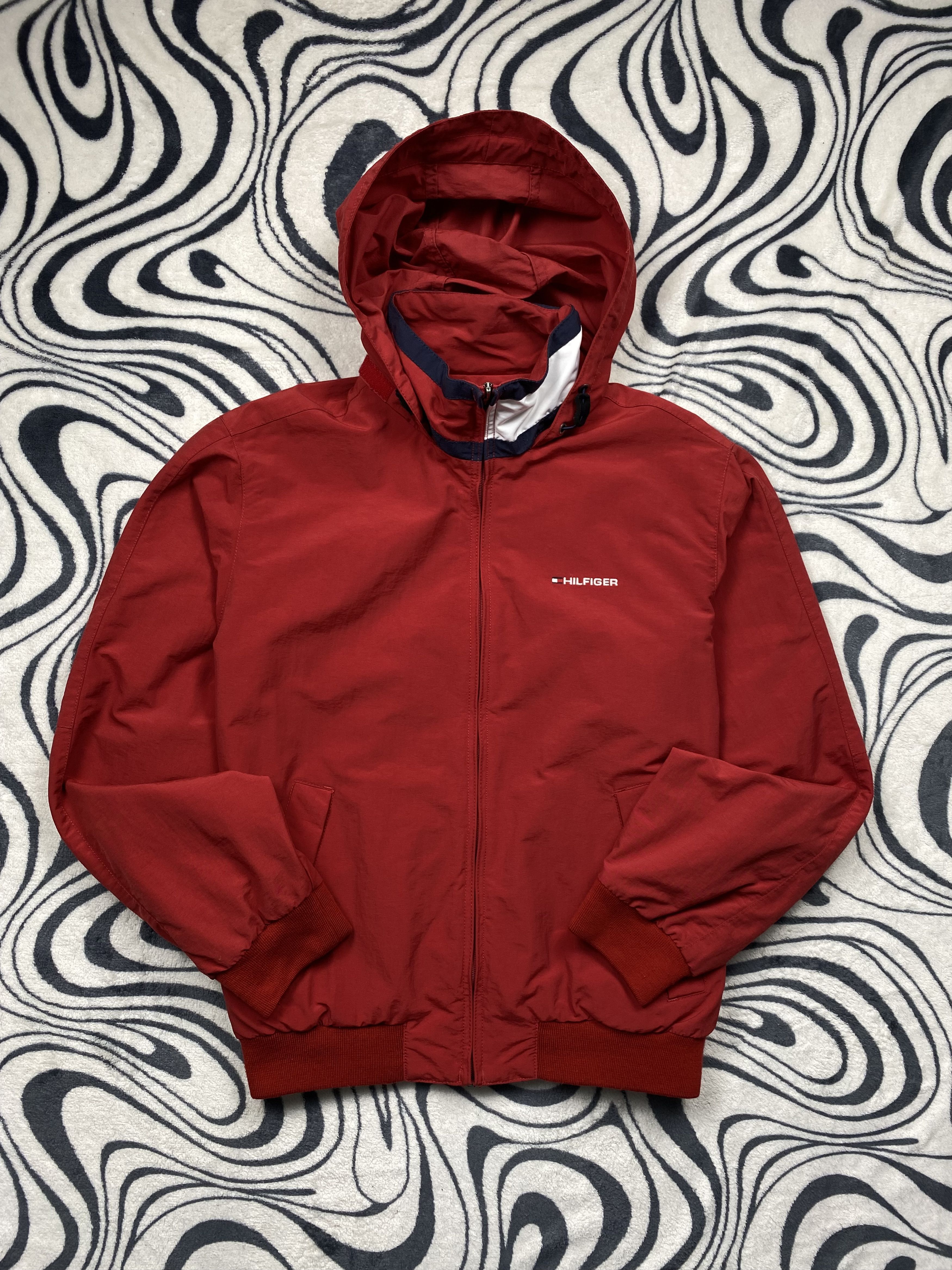 Tommy Hilfiger × Vintage Tommy Hilfiger Vintage Mens Nylon Jacket Size US L / EU 52-54 / 3 - 1 Thumbnail