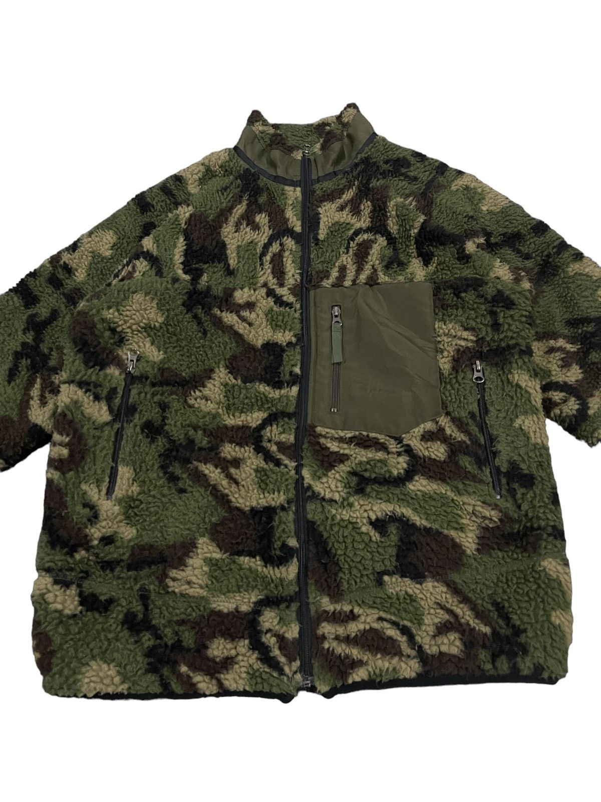 Kanye West Japanese Brand Camouflage Fleece Kanye Style Jacket Size US M / EU 48-50 / 2 - 5 Thumbnail