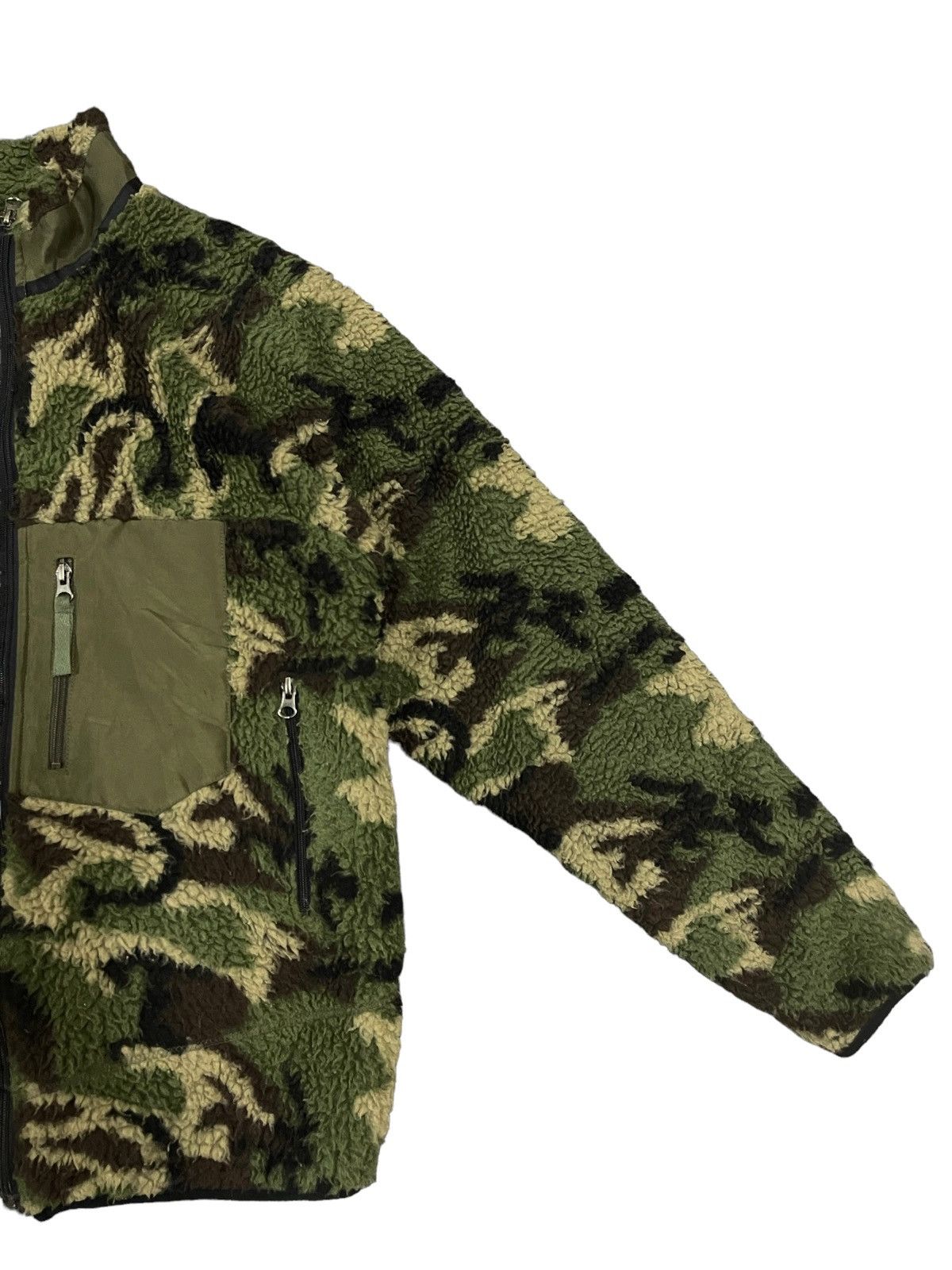 Kanye West Japanese Brand Camouflage Fleece Kanye Style Jacket Size US M / EU 48-50 / 2 - 8 Thumbnail