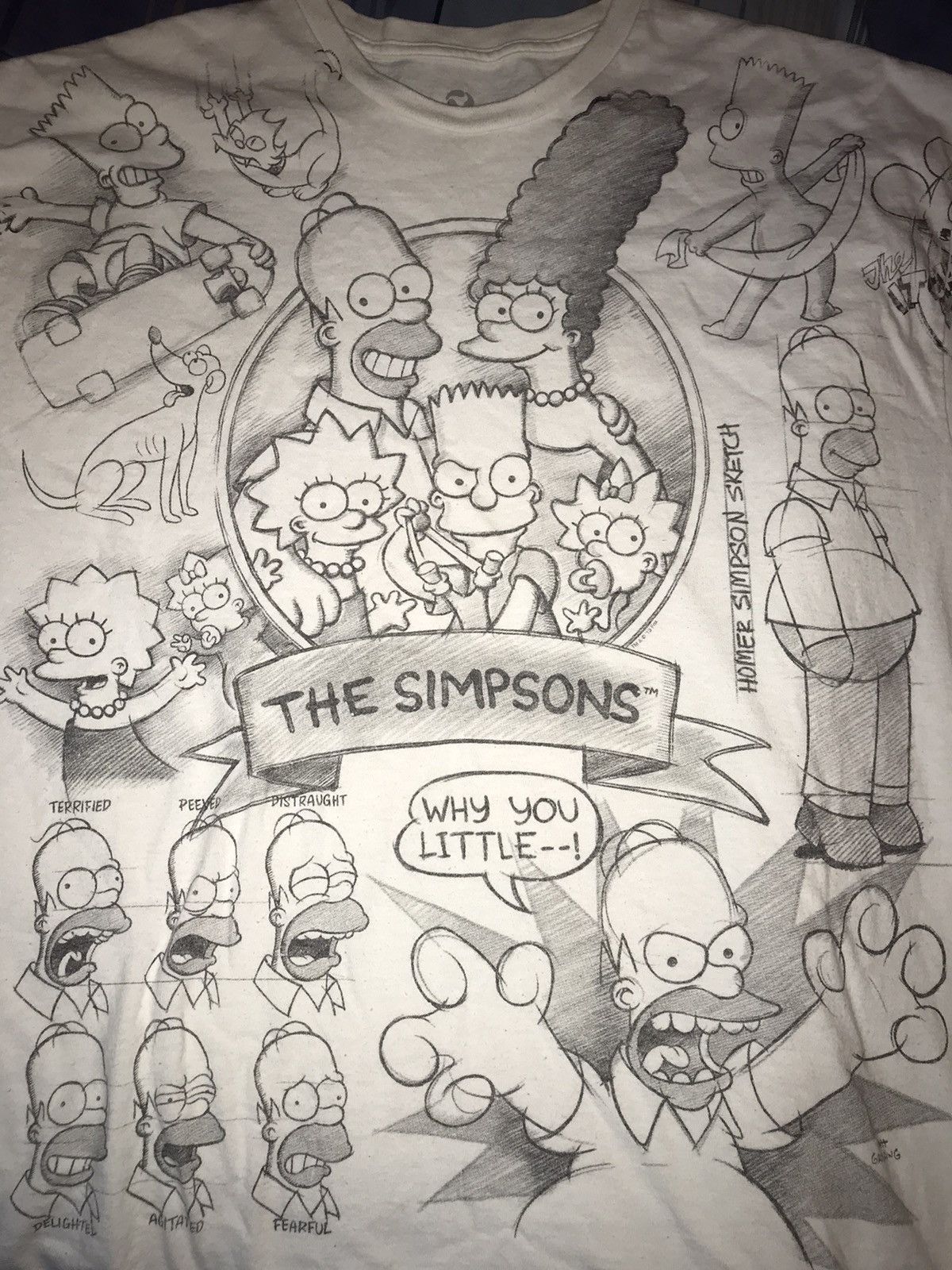 Liquid Blue Vintage Liquid Blue The Simpsons Tee Size US XXL / EU 58 / 5 - 3 Thumbnail