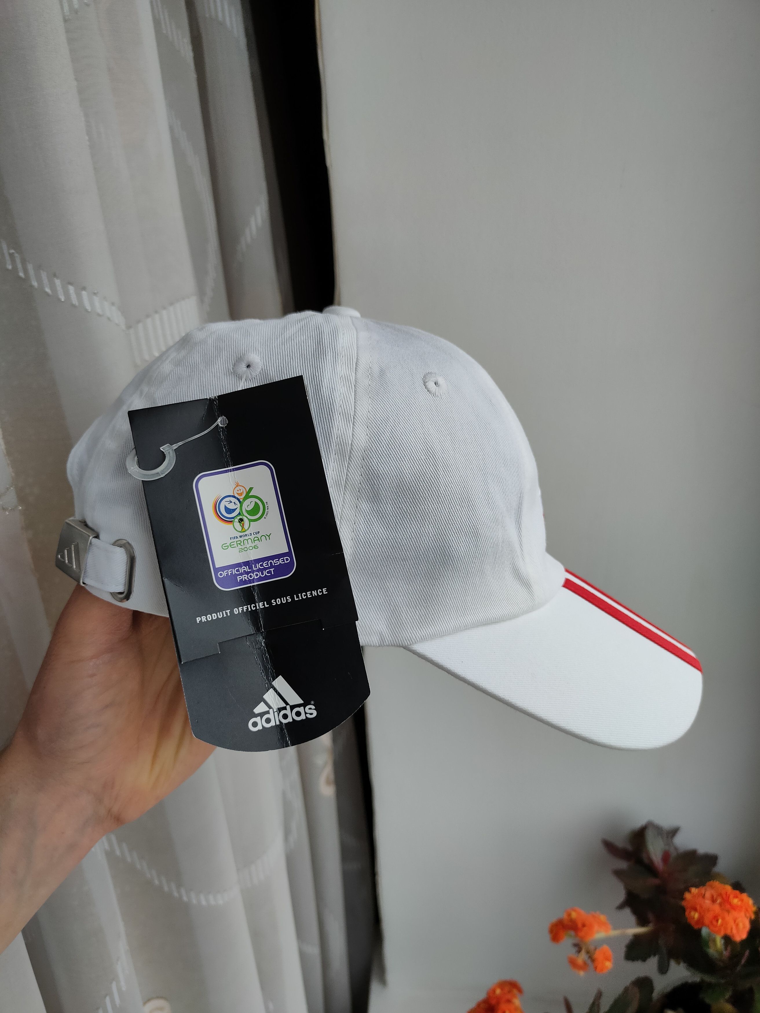 Adidas Vintage Adidas England 06 FIFA World Cup Football Soccer Cap Size ONE SIZE - 2 Thumbnail
